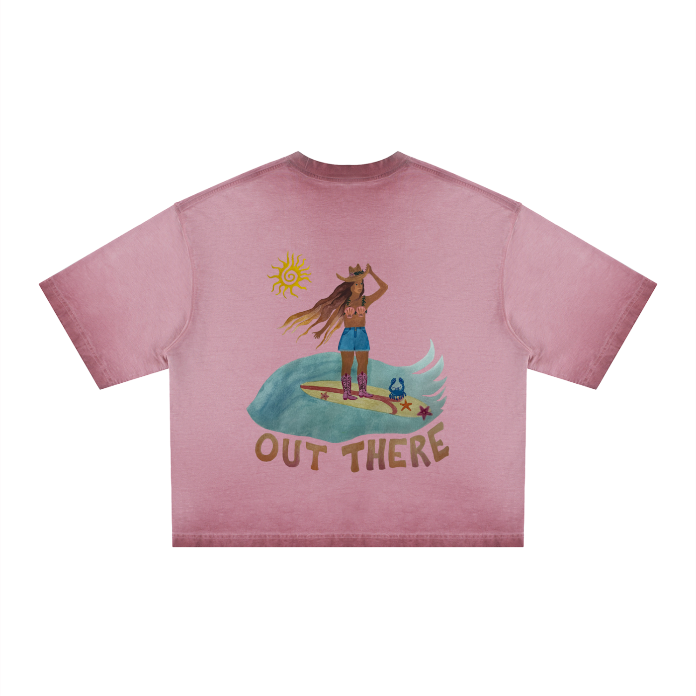 OUT THERE - Loose Boxy Vintage Wash