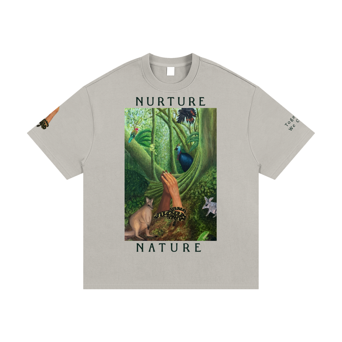 Nurture Nature - Sleeve Print/Thick