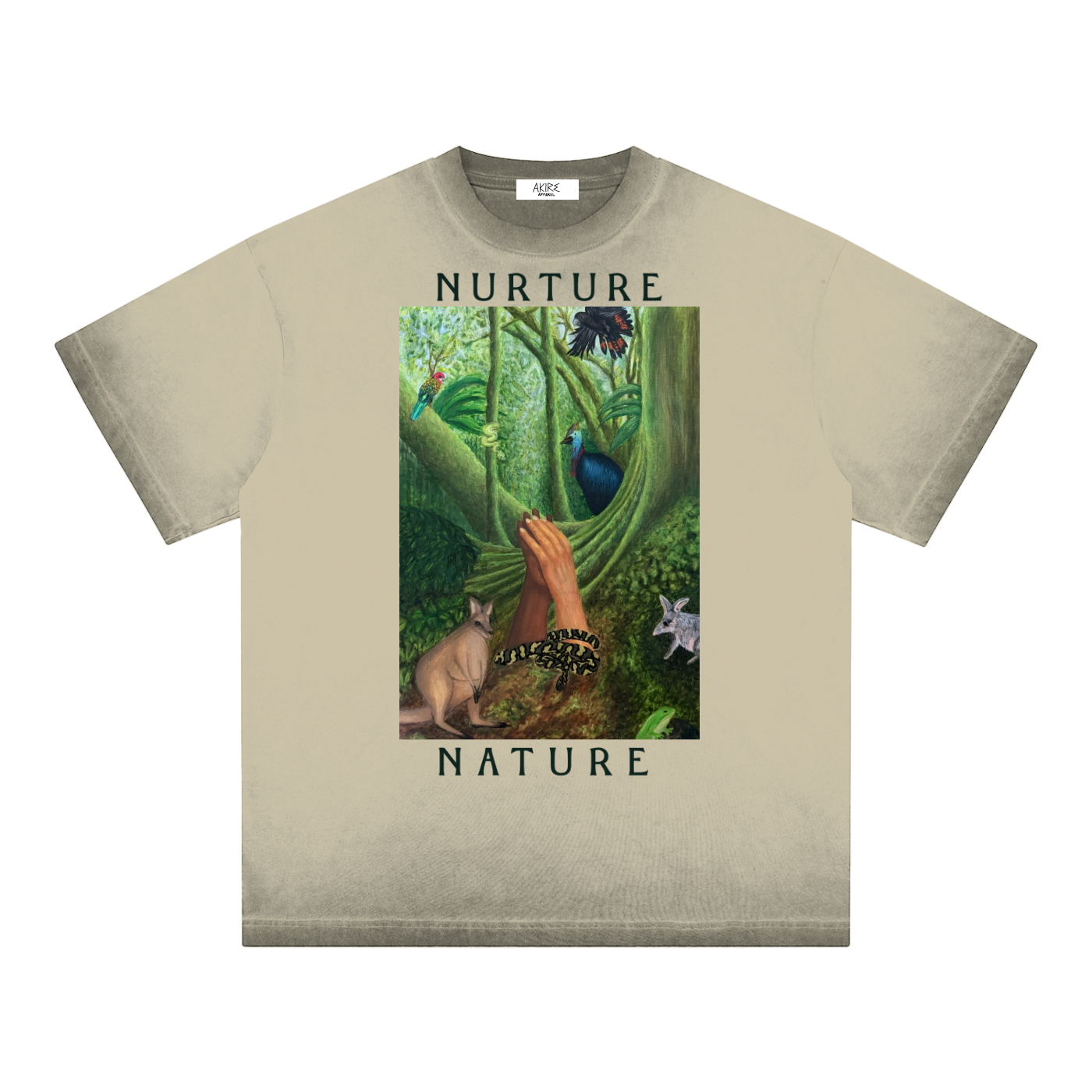Nurture Nature - Reverse Dyed/Oversized