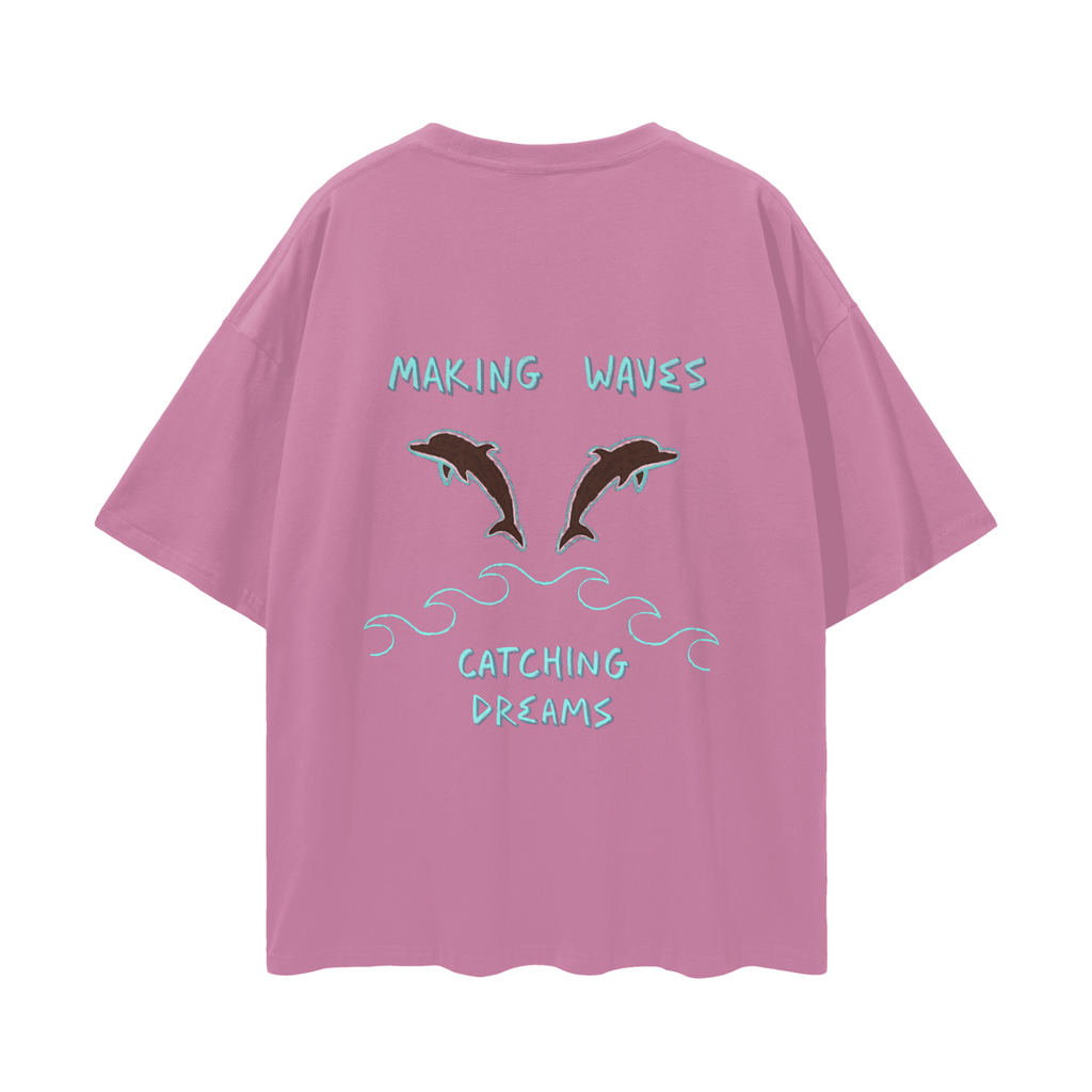 Gone Fishing - Oversize Deep Drop Shoulder