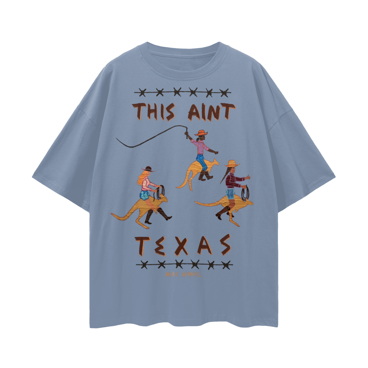This Ain’t Texas - Oversize Deep Drop Shoulder
