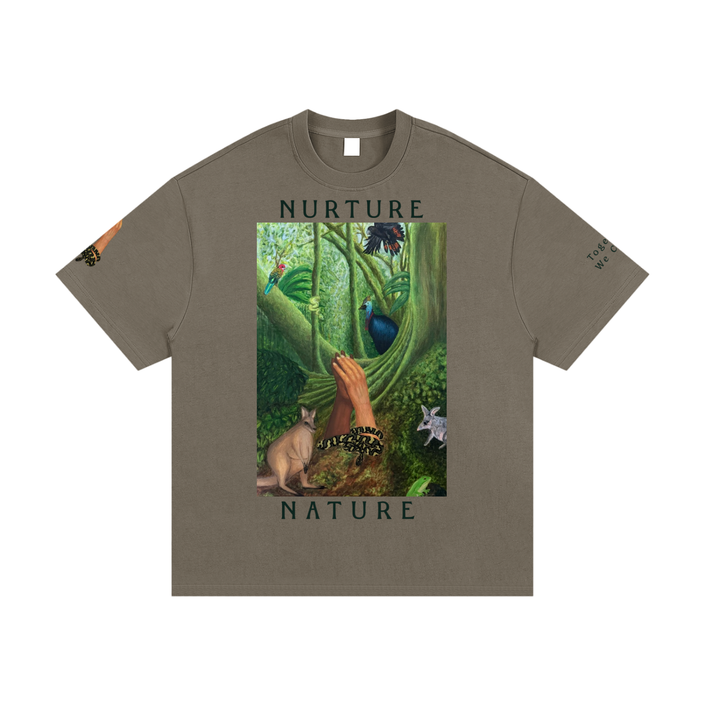 Nurture Nature - Sleeve Print/Thick