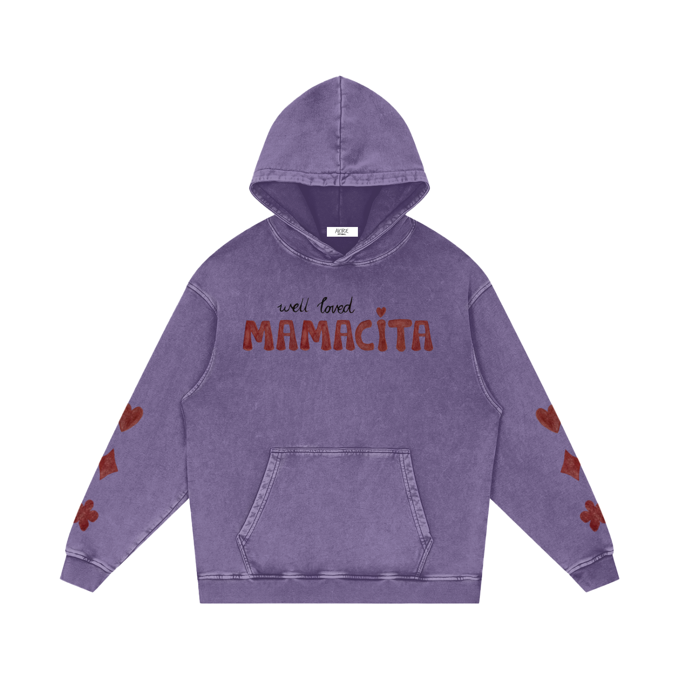 Mamacita - Loose Hoodie/Snow Washed