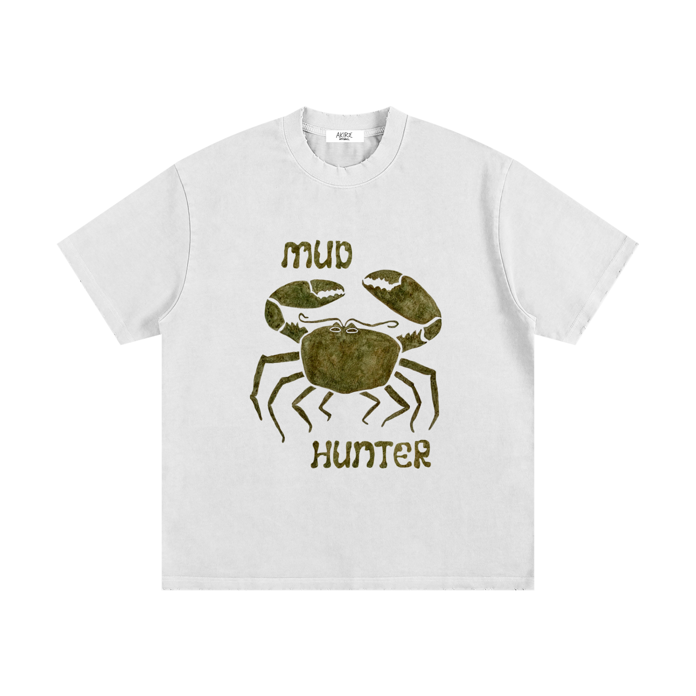 MUD HUNTER - Heavyweight Vintage Wash Frayed