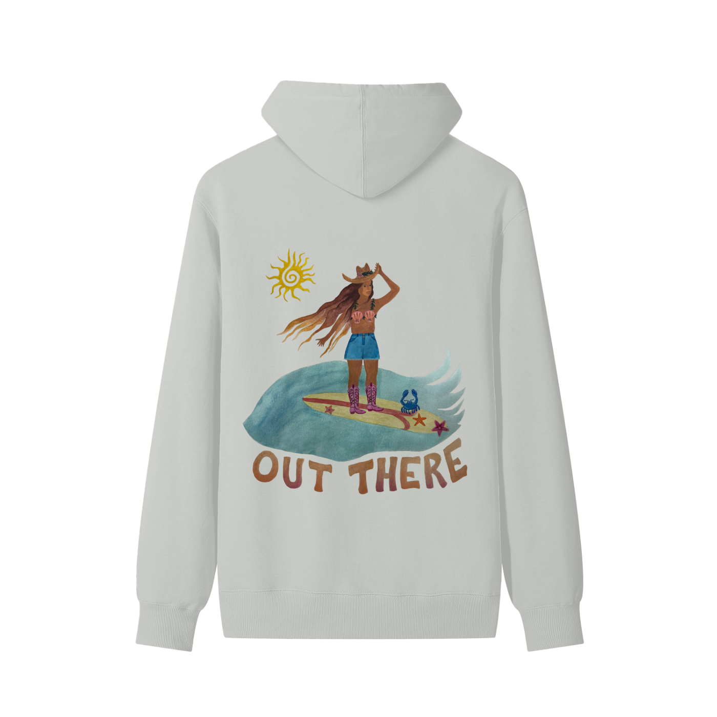 OUT THERE - Thick Fitted Hoodie