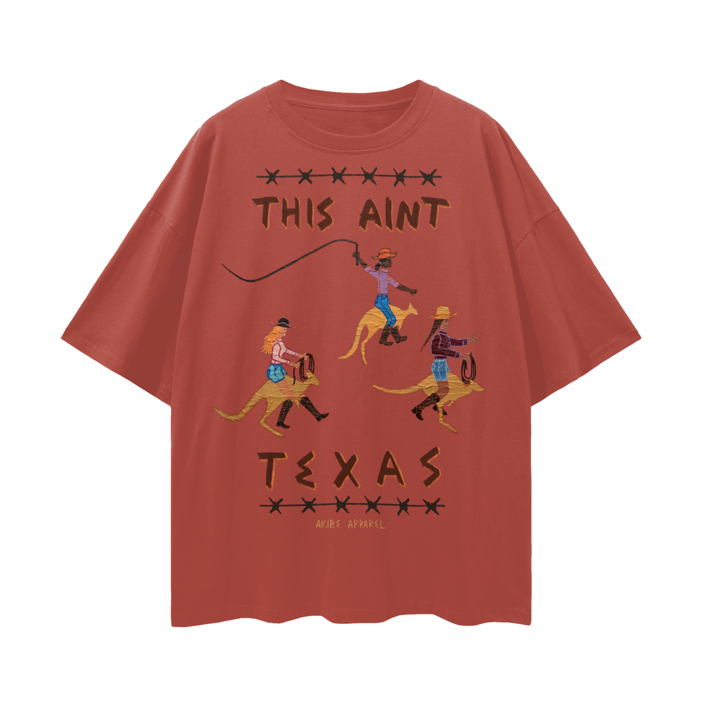 This Ain’t Texas - Oversize Deep Drop Shoulder
