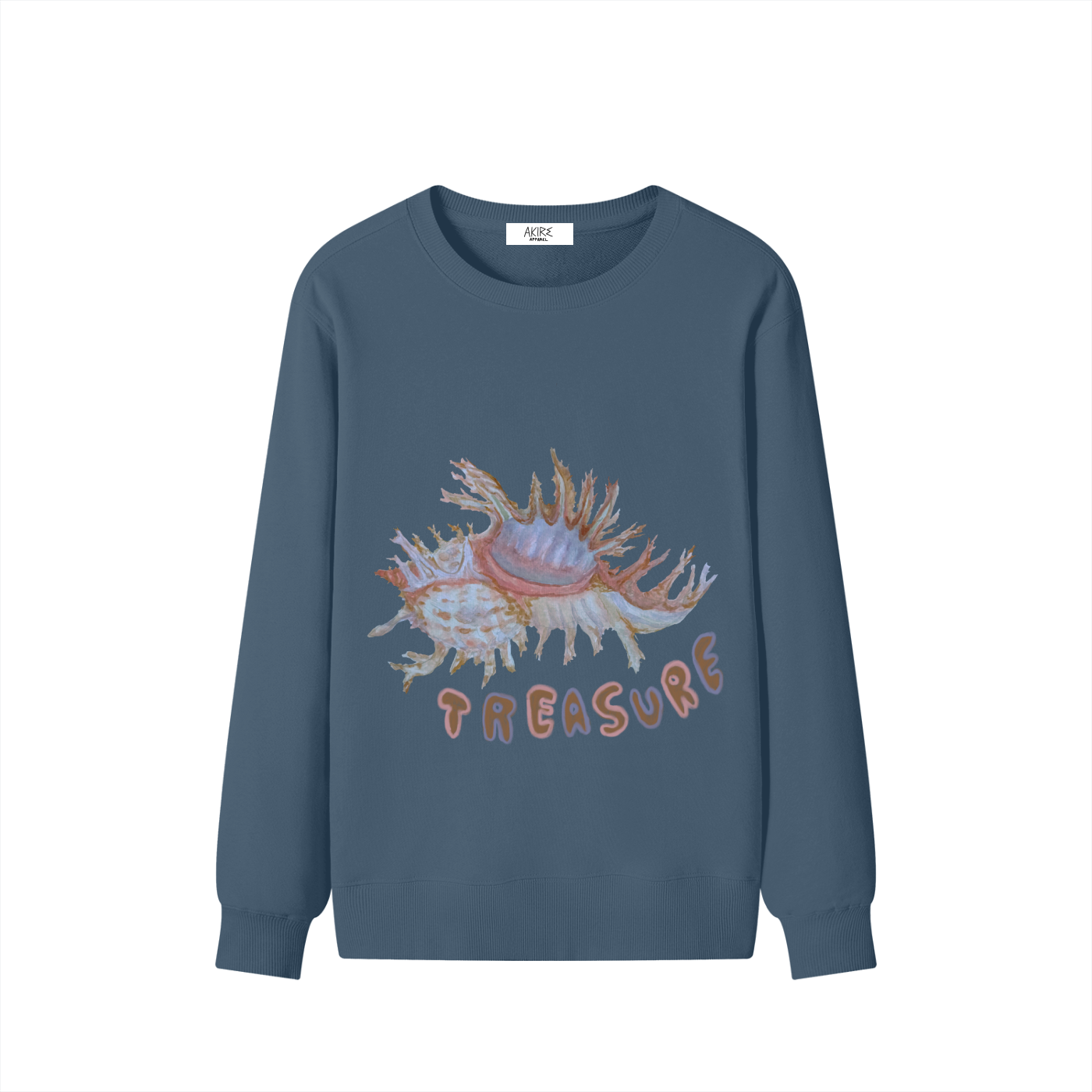 TREASURE - Classic Fitted Thick Sweatshirt