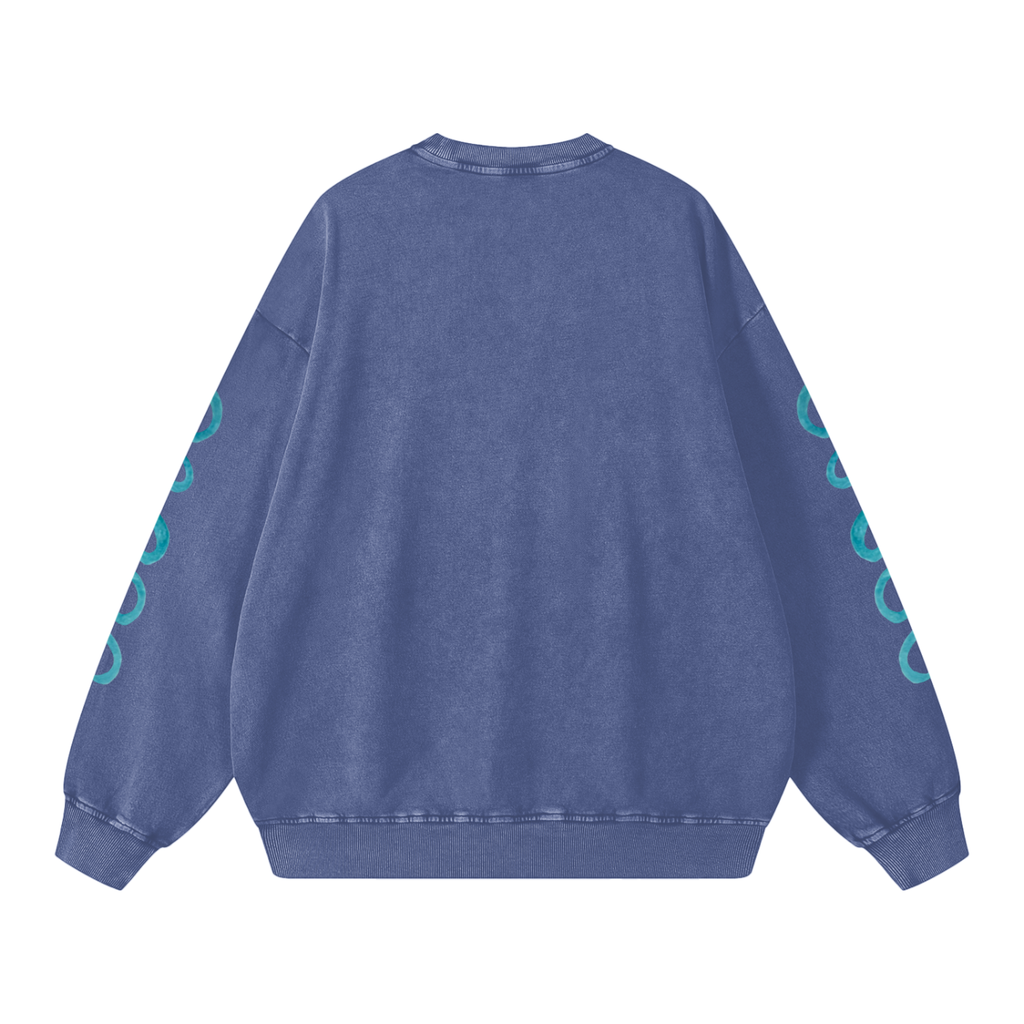 MER - Heavyweight Loose Vintage Wash Sleeve Print