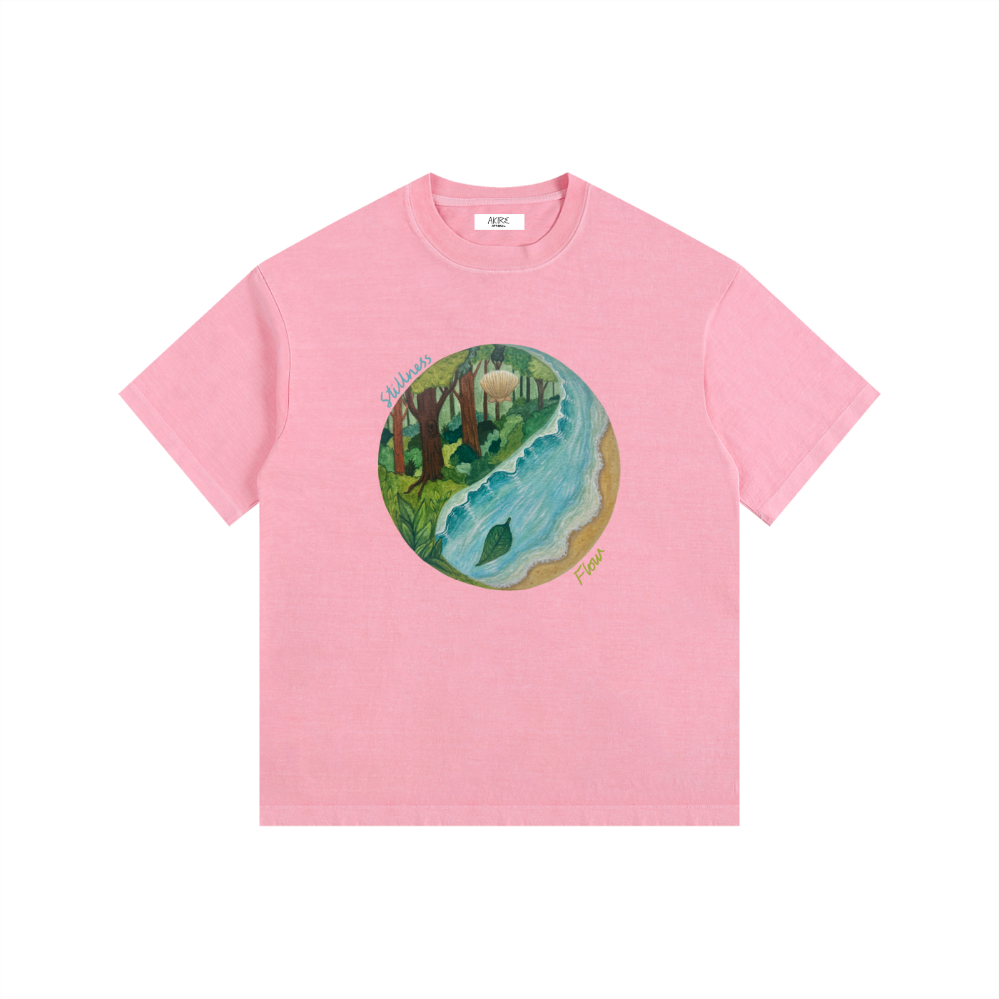 STILLNESS & FLOW - Vintage Wash Relaxed Drop Shoulder