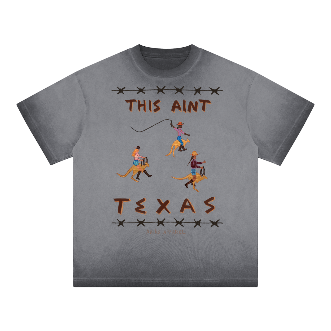 This Ain’t Texas - Reverse Dyed/Oversized