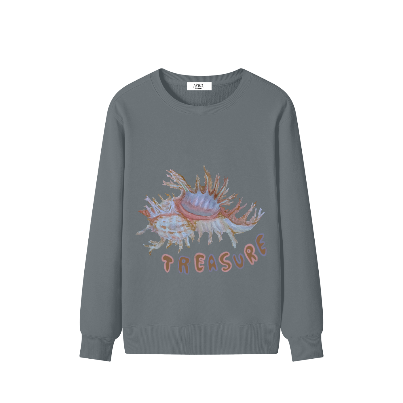 TREASURE - Classic Fitted Thick Sweatshirt