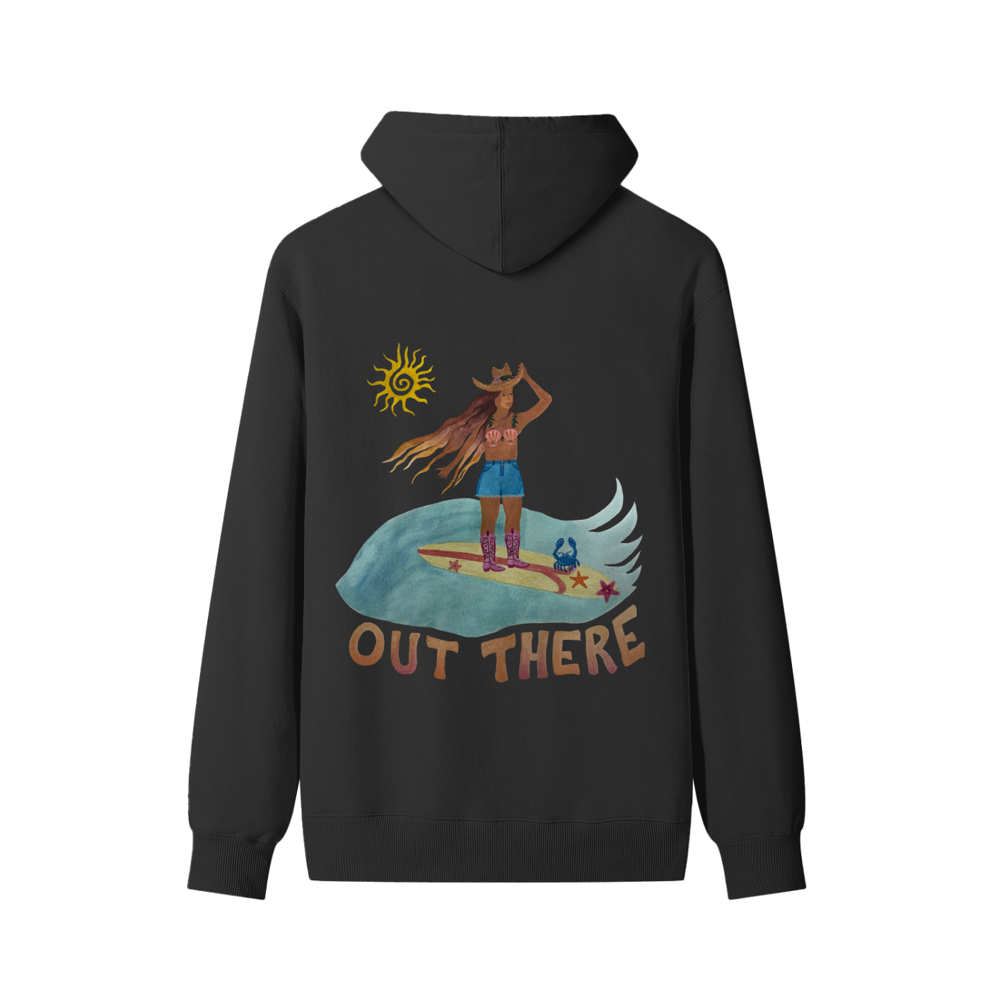 OUT THERE - Thick Fitted Hoodie