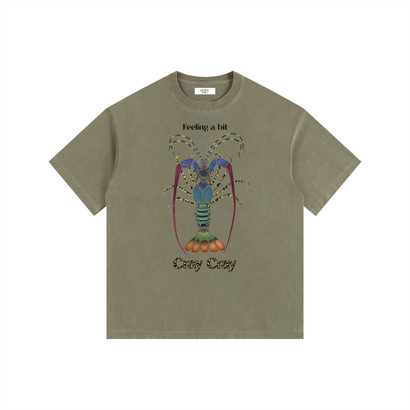 CRAY CRAY - Vintage Wash Relaxed Drop Shoulder