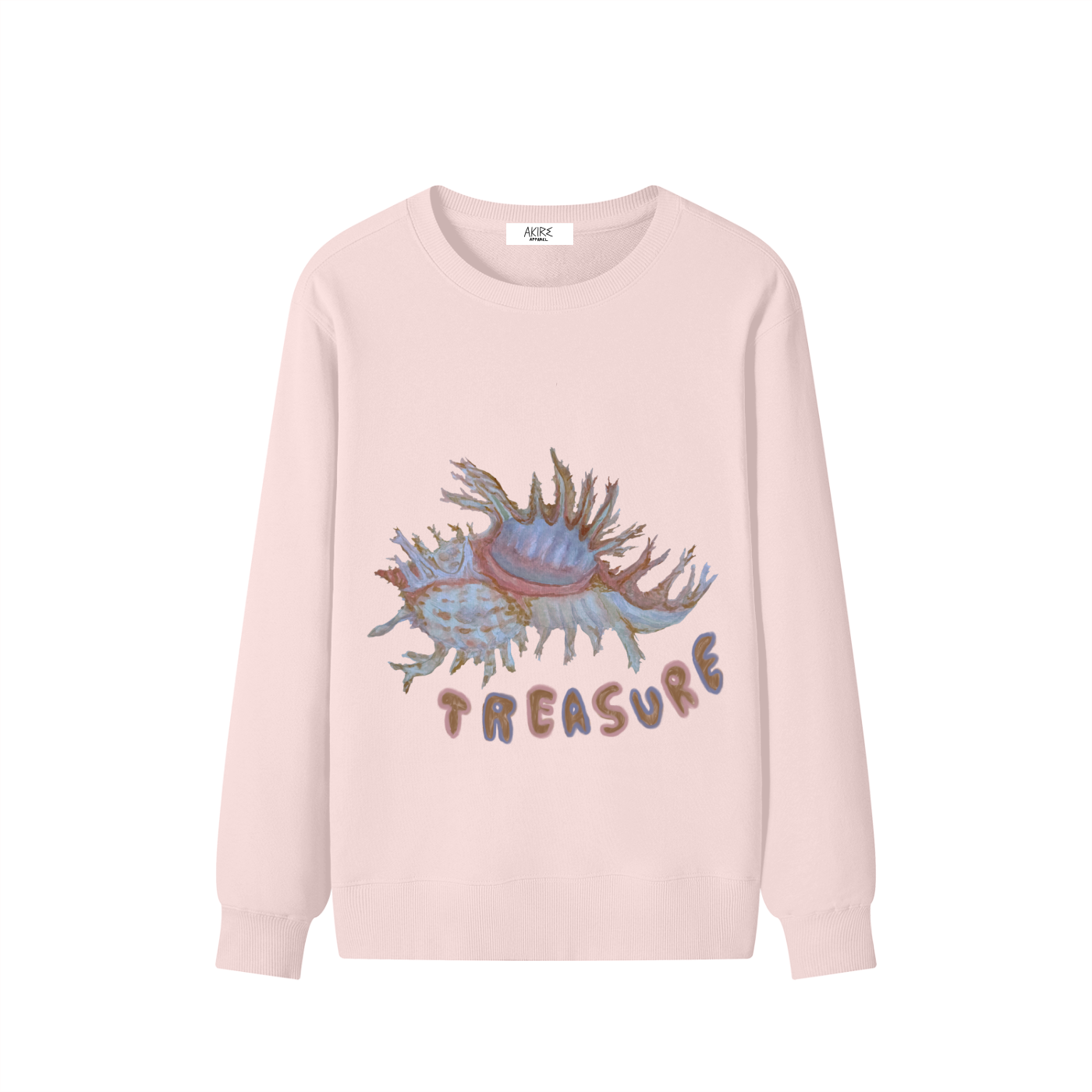 TREASURE - Classic Fitted Thick Sweatshirt