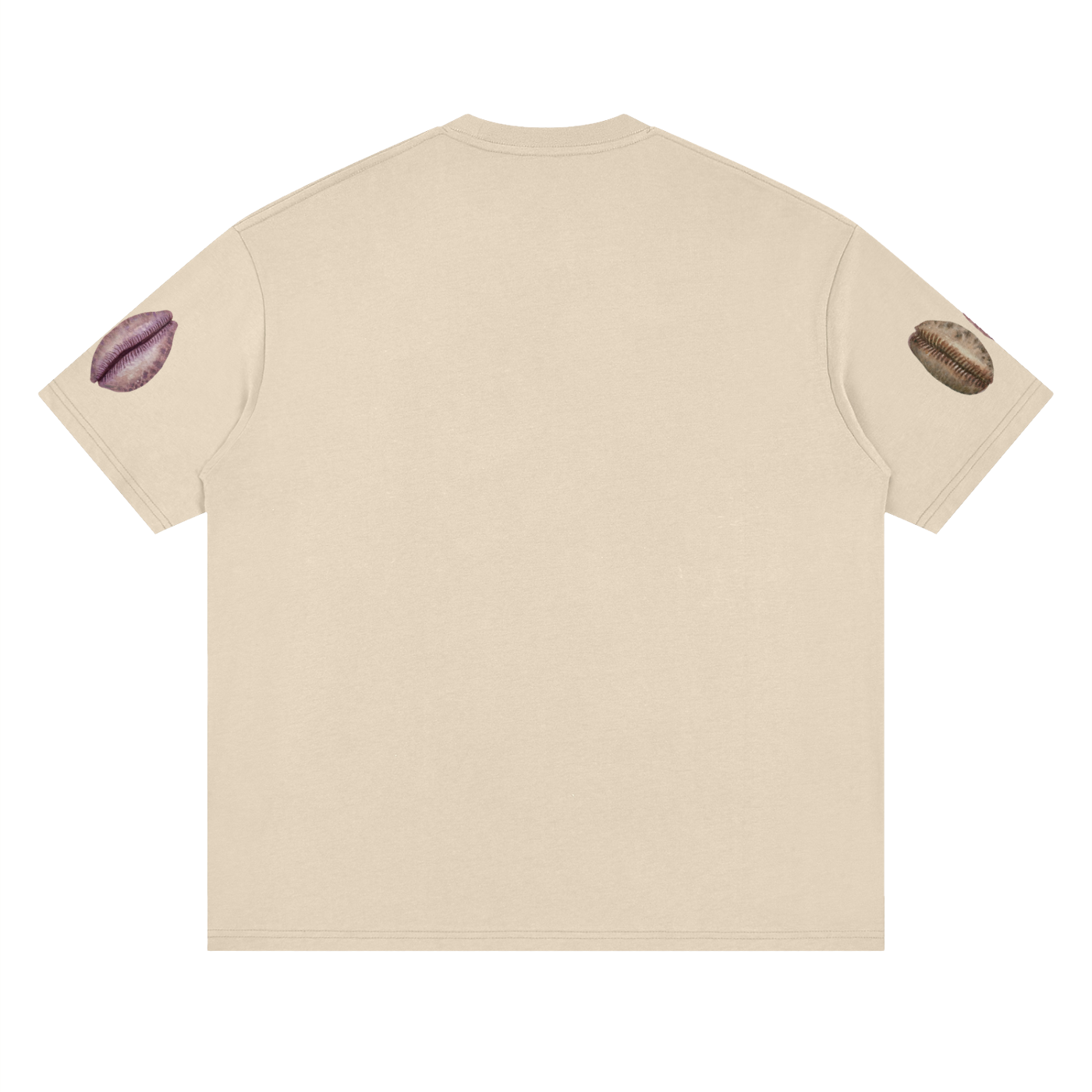 SHELLS - Deep Drop Shoulder Printed Sleeve
