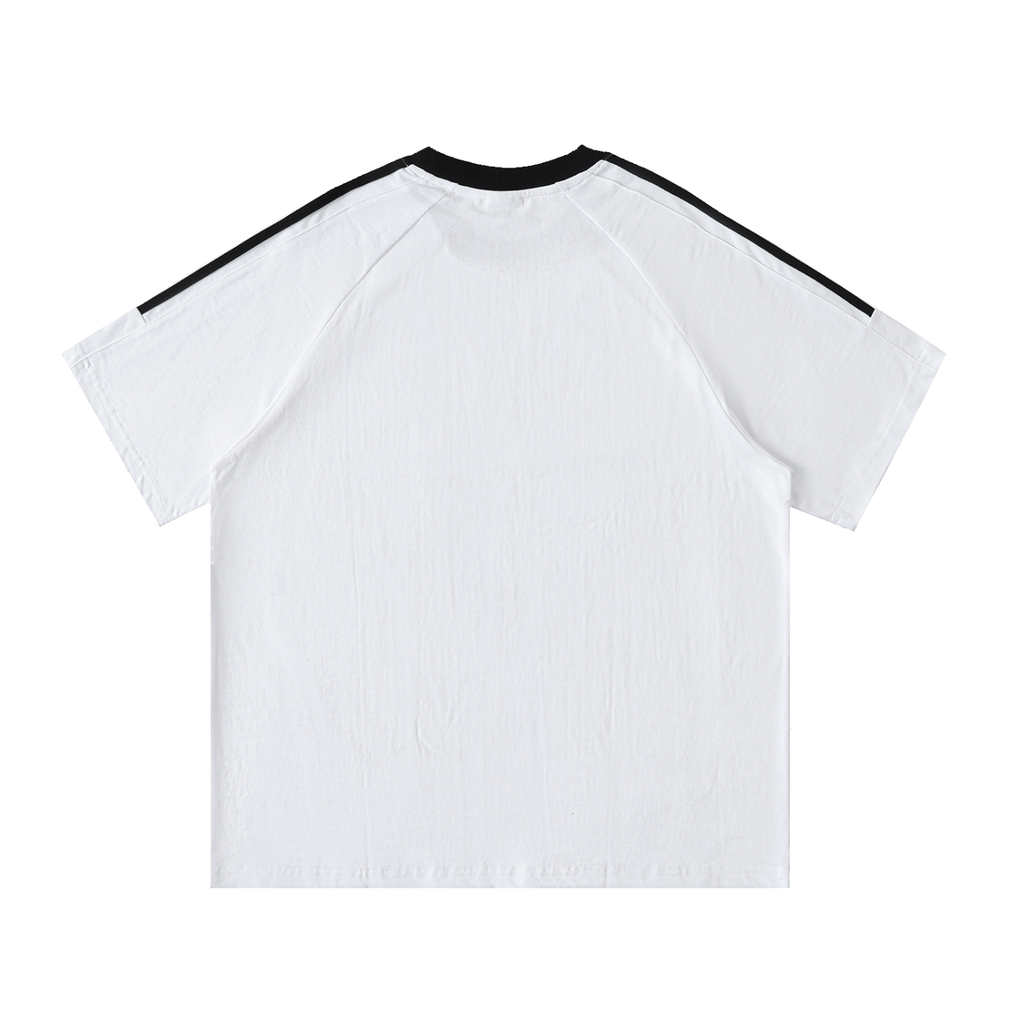 OUT THERE - Contrast Stripe Crewneck