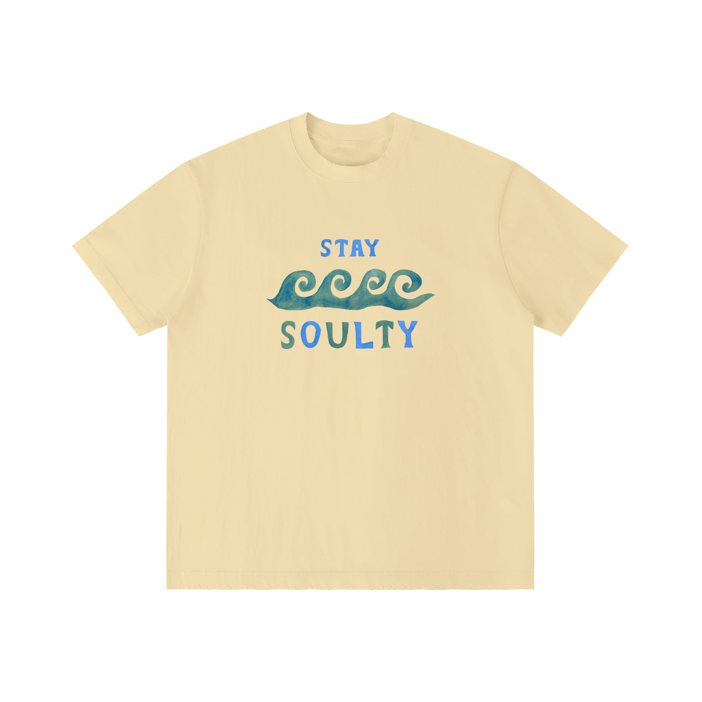 STAY SOULTY - Vintage Wash Distressed Tee