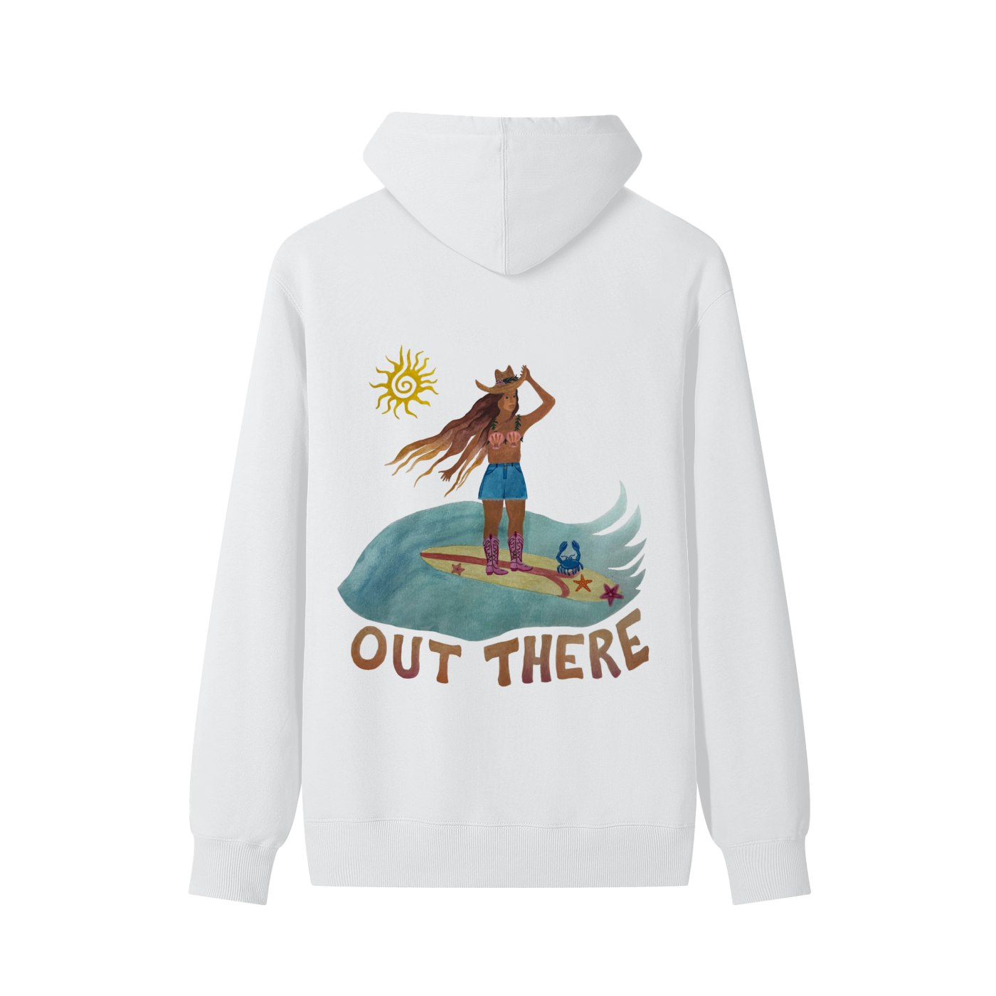 OUT THERE - Thick Fitted Hoodie