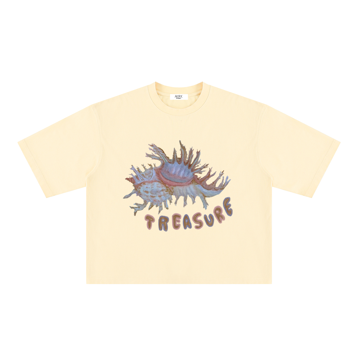 TREASURE - Mineral Wash Boxy Heavyweight