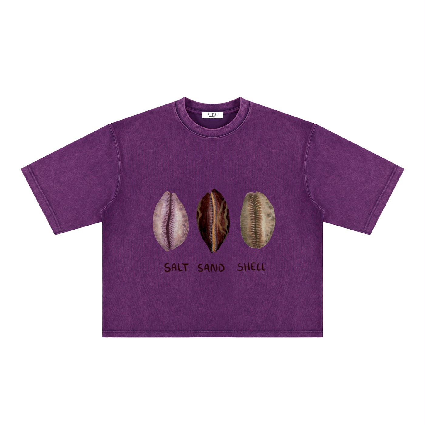 COWRIE - Mineral Wash Boxy Heavyweight