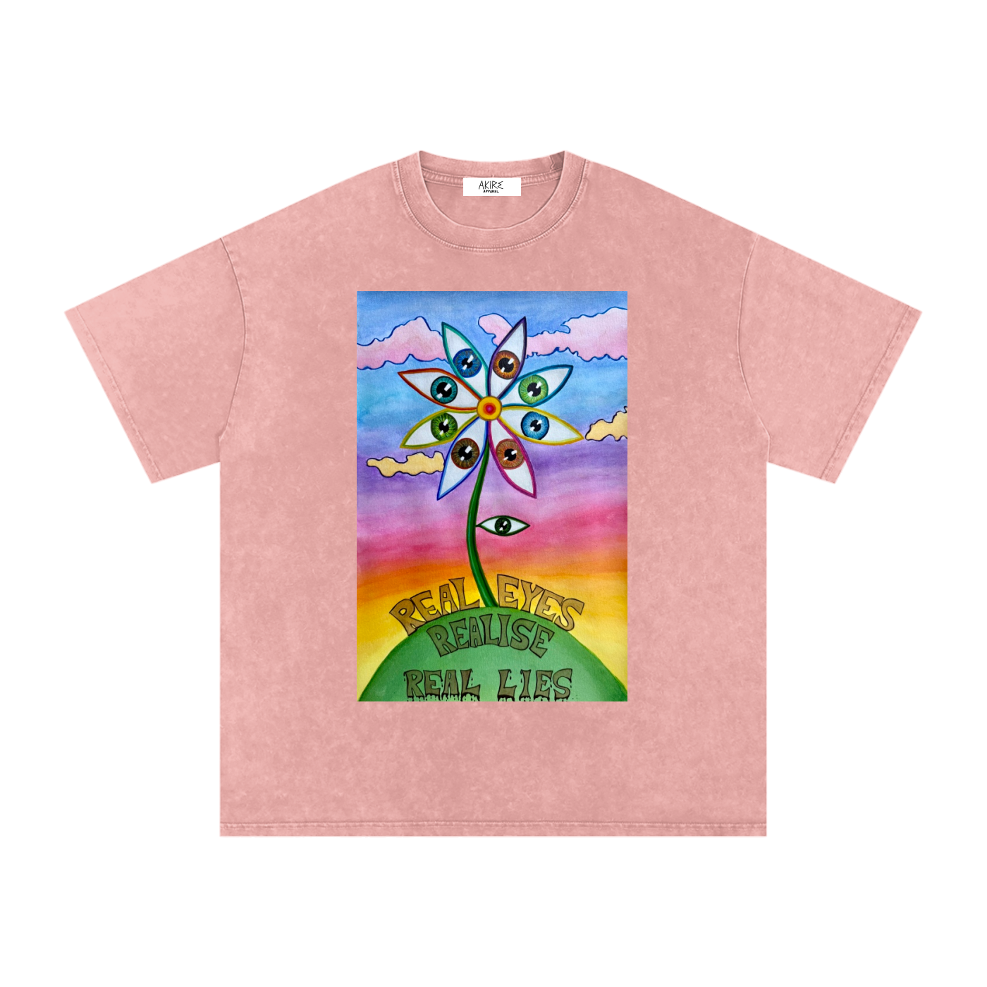 Real Eyes - Snow Wash/Oversized