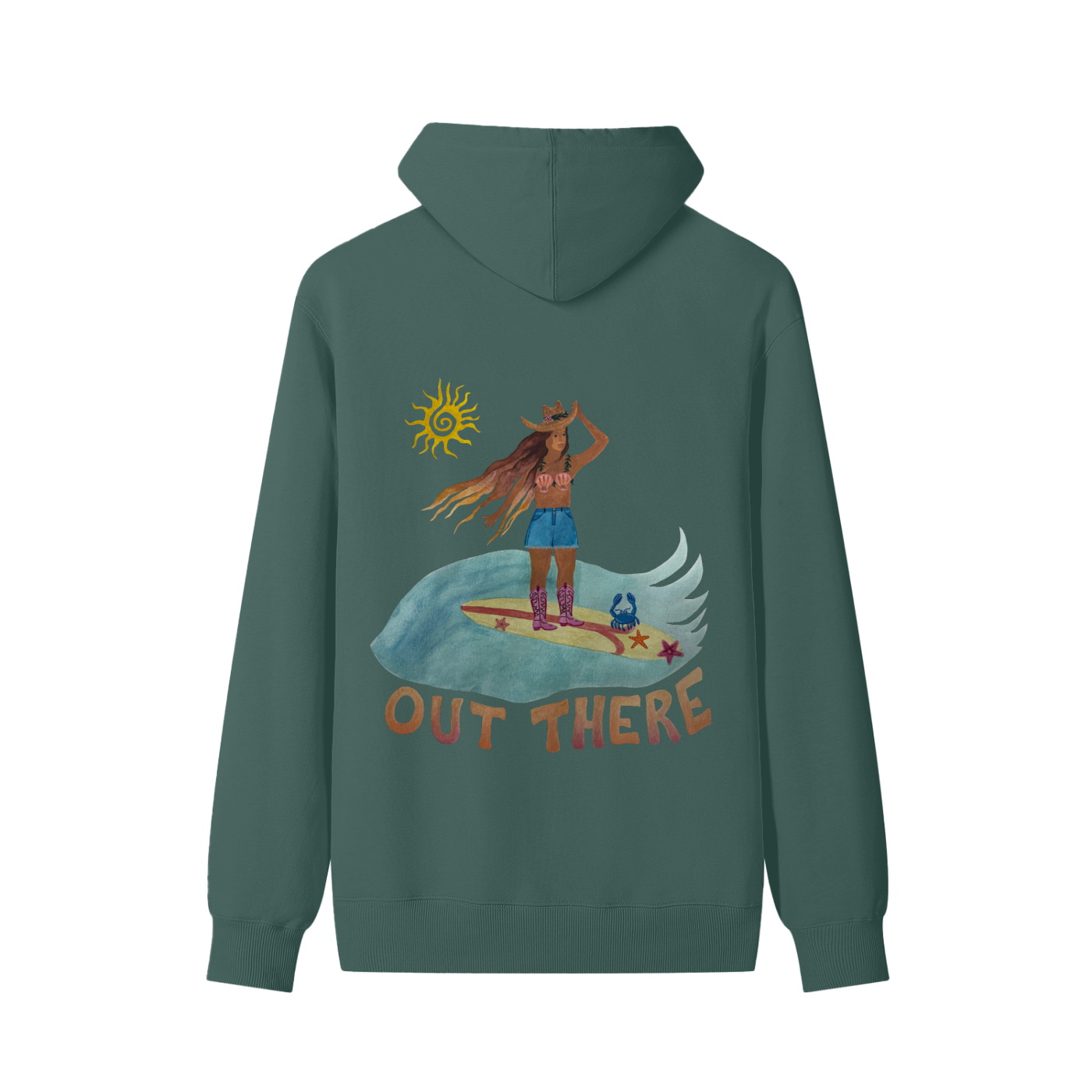 OUT THERE - Thick Fitted Hoodie