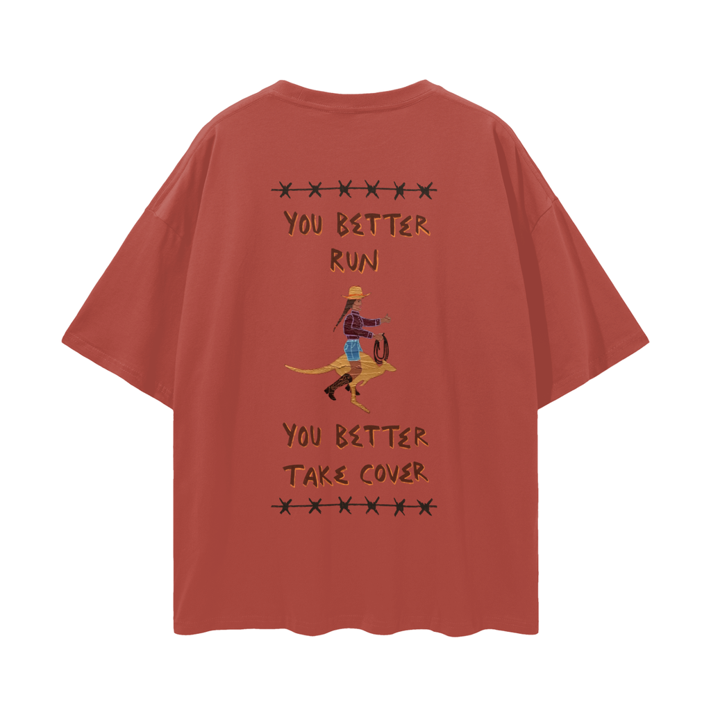 This Ain’t Texas - Oversize Deep Drop Shoulder