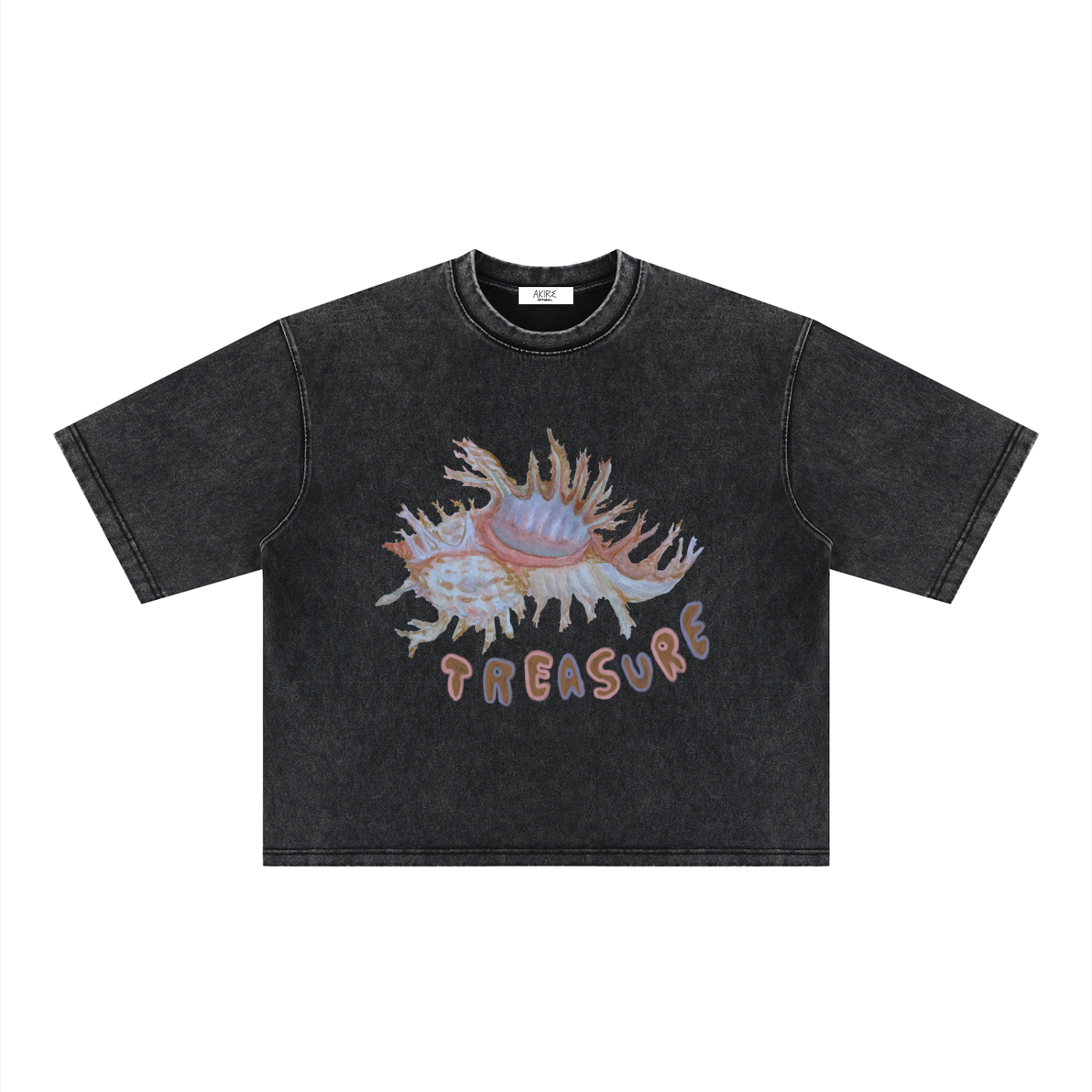 TREASURE - Mineral Wash Boxy Heavyweight