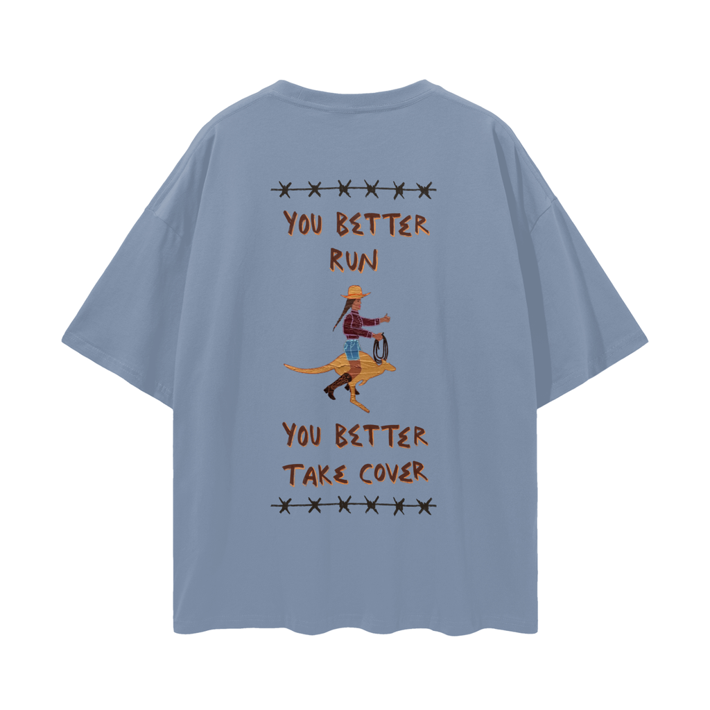 This Ain’t Texas - Oversize Deep Drop Shoulder