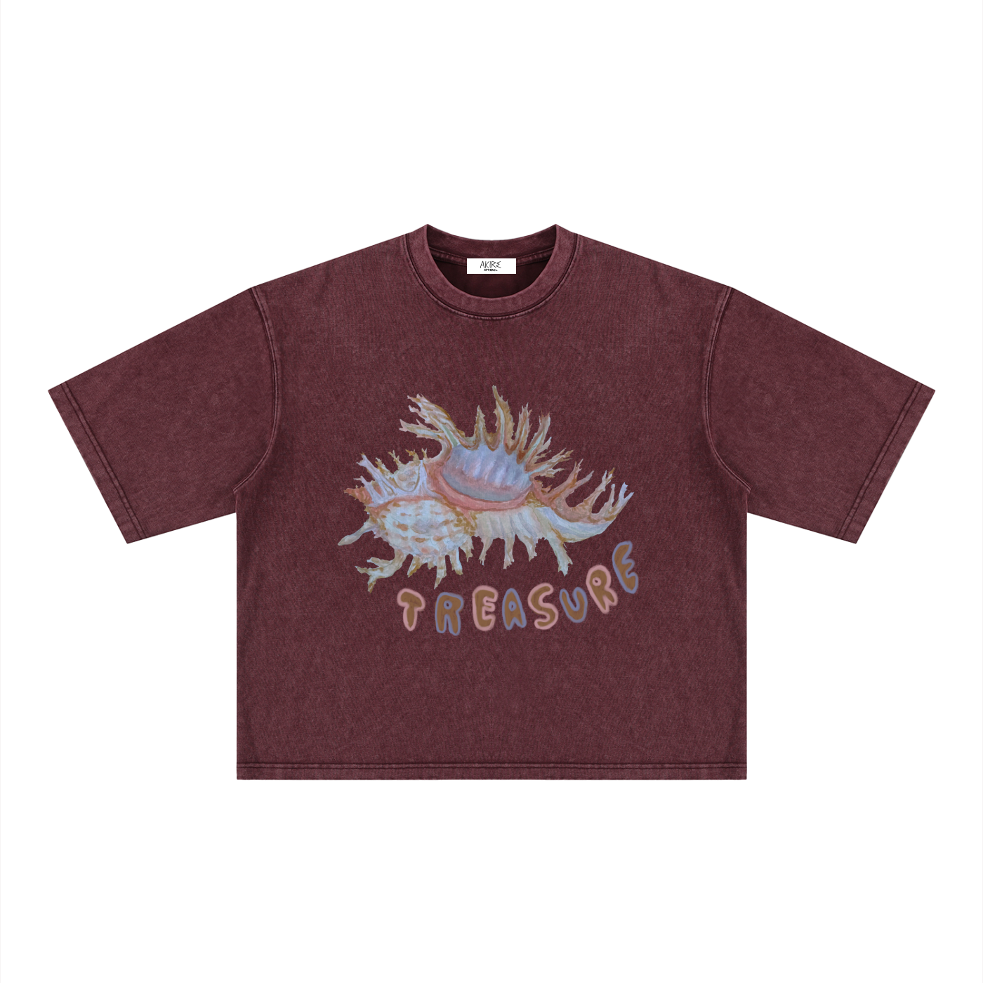 TREASURE - Mineral Wash Boxy Heavyweight