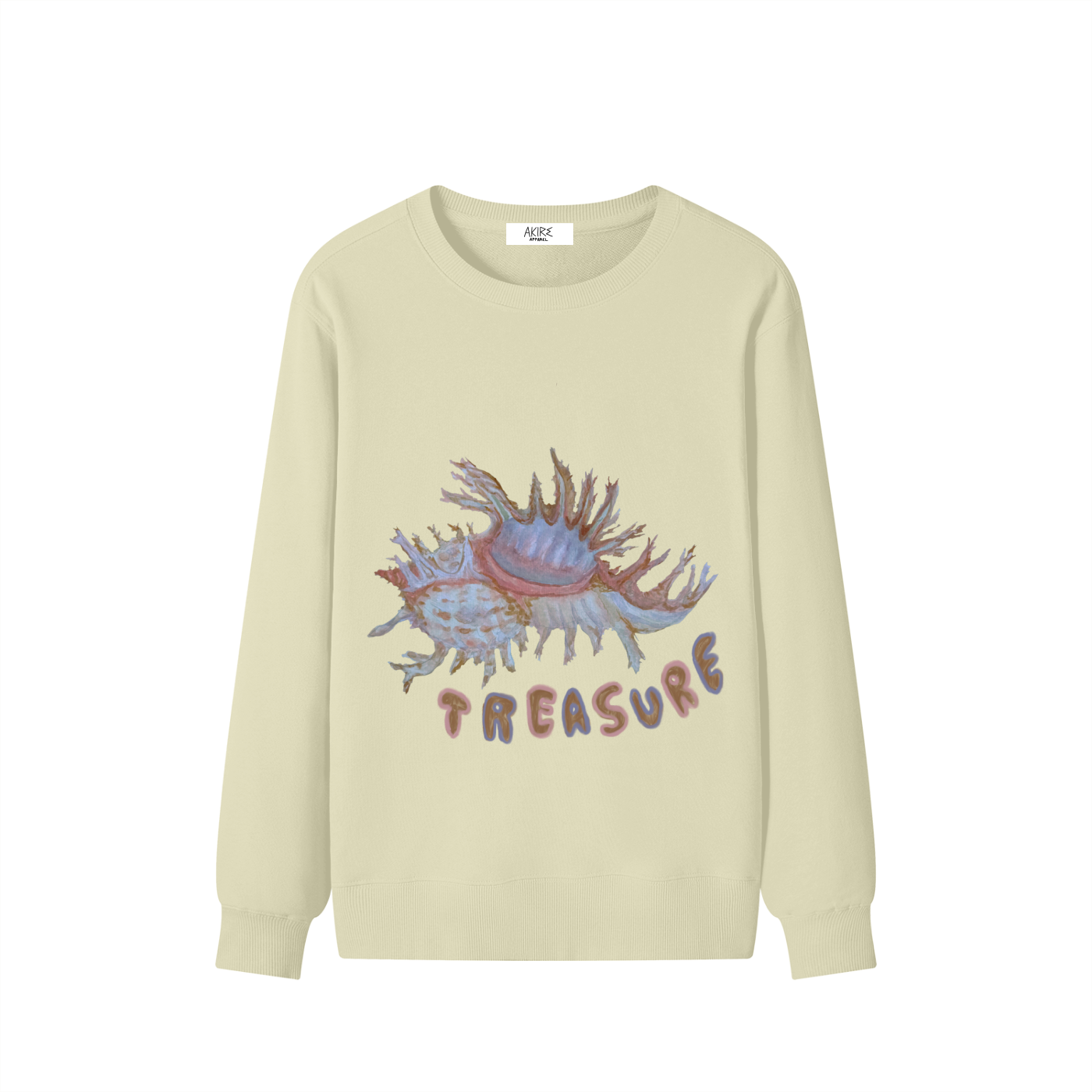 TREASURE - Classic Fitted Thick Sweatshirt