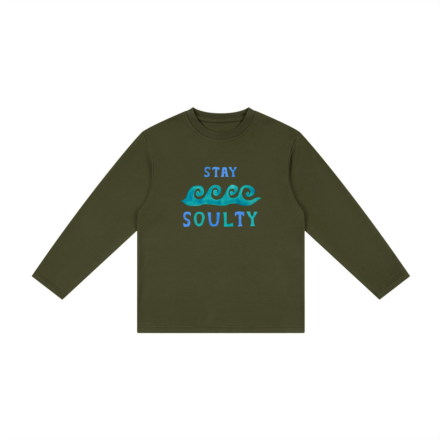 STAY SOULTY - Kid's Drop Shoulder Long Sleeve