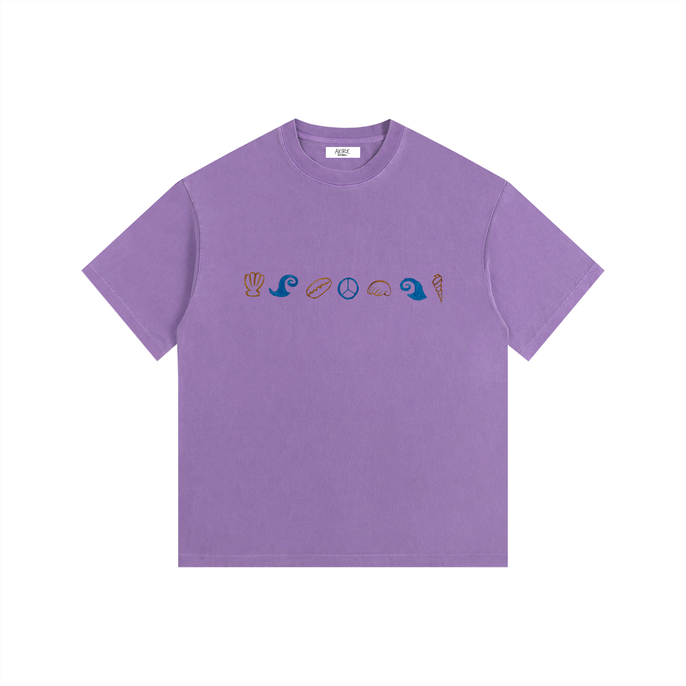 SHELL POEM - Vintage Wash Relaxed Drop Shoulder