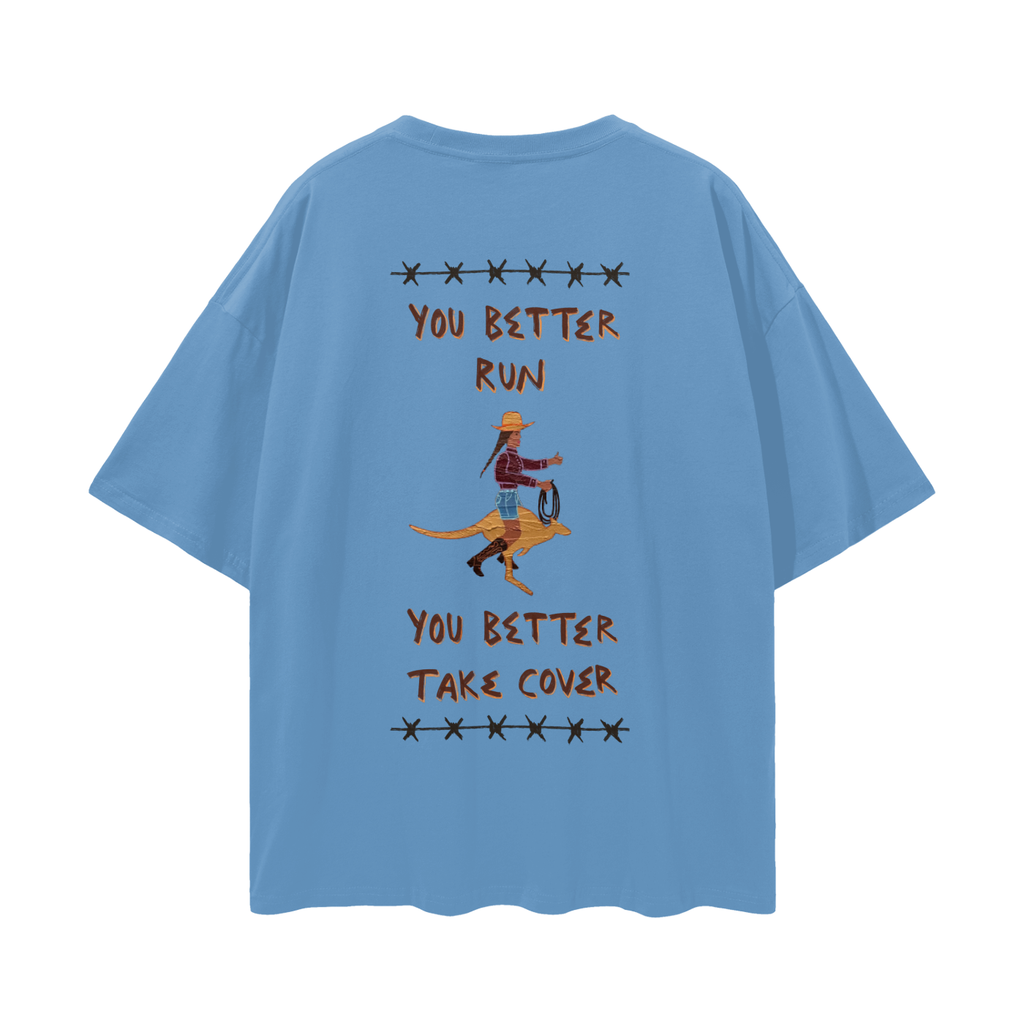 This Ain’t Texas - Oversize Deep Drop Shoulder