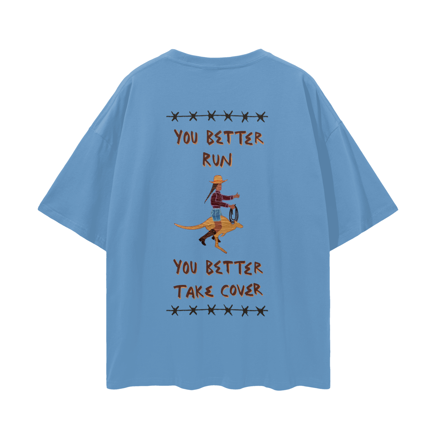 This Ain’t Texas - Oversize Deep Drop Shoulder