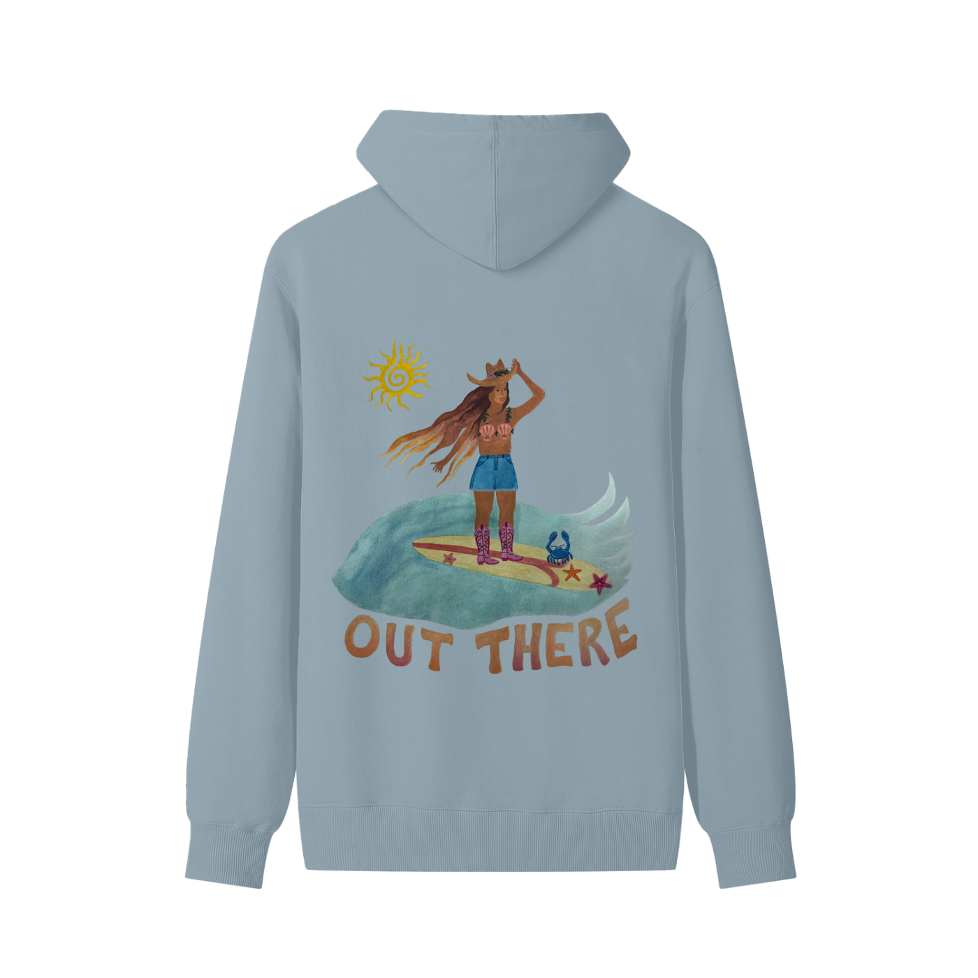 OUT THERE - Thick Fitted Hoodie