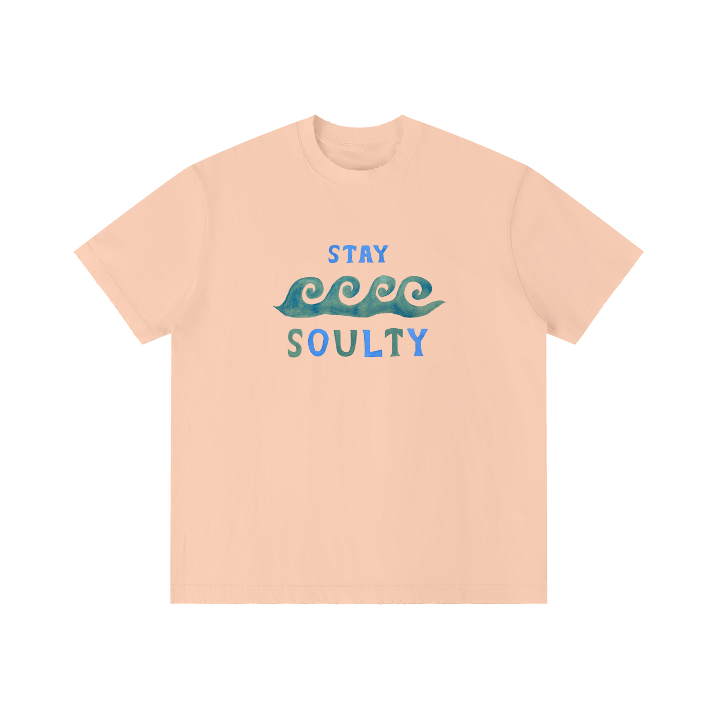 STAY SOULTY - Vintage Wash Distressed Tee