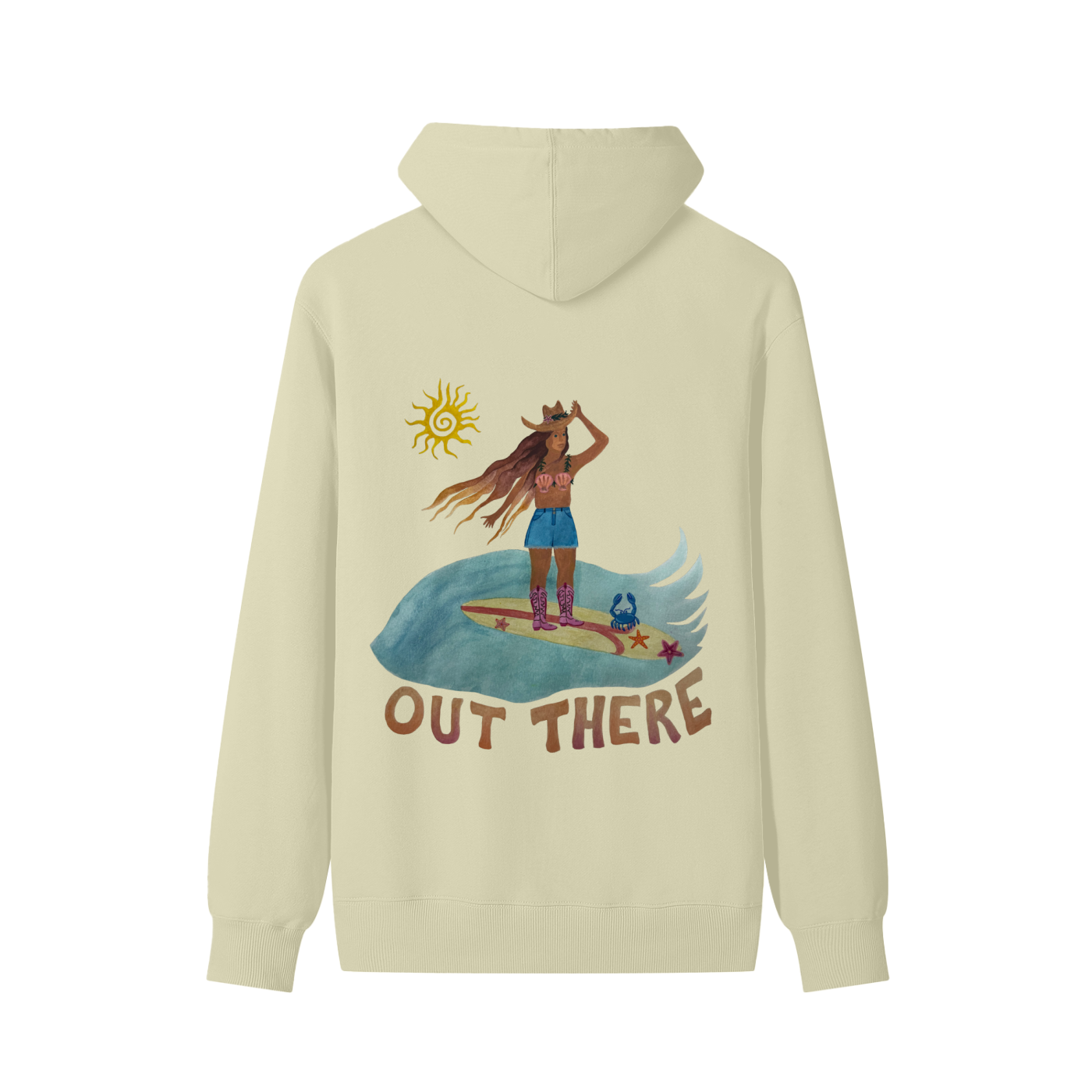 OUT THERE - Thick Fitted Hoodie