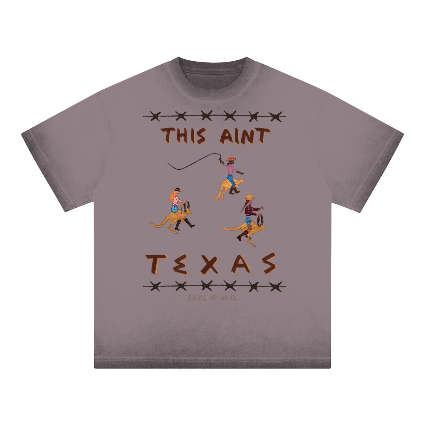 This Ain’t Texas - Reverse Dyed/Oversized