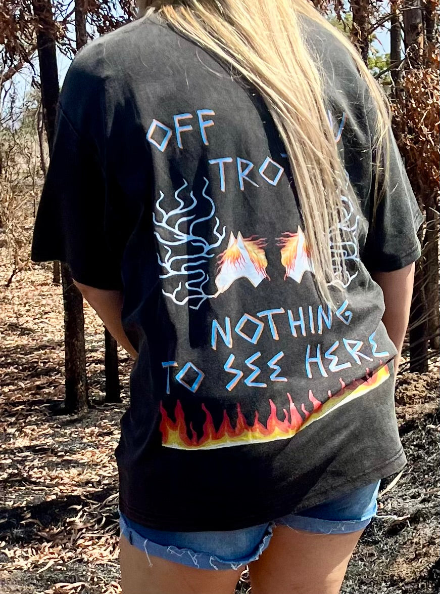 Get Off Your High Horse - Bamboo Slub/Snow Wash