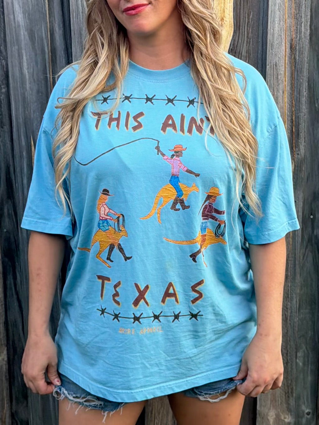 This Ain’t Texas - Oversize Deep Drop Shoulder