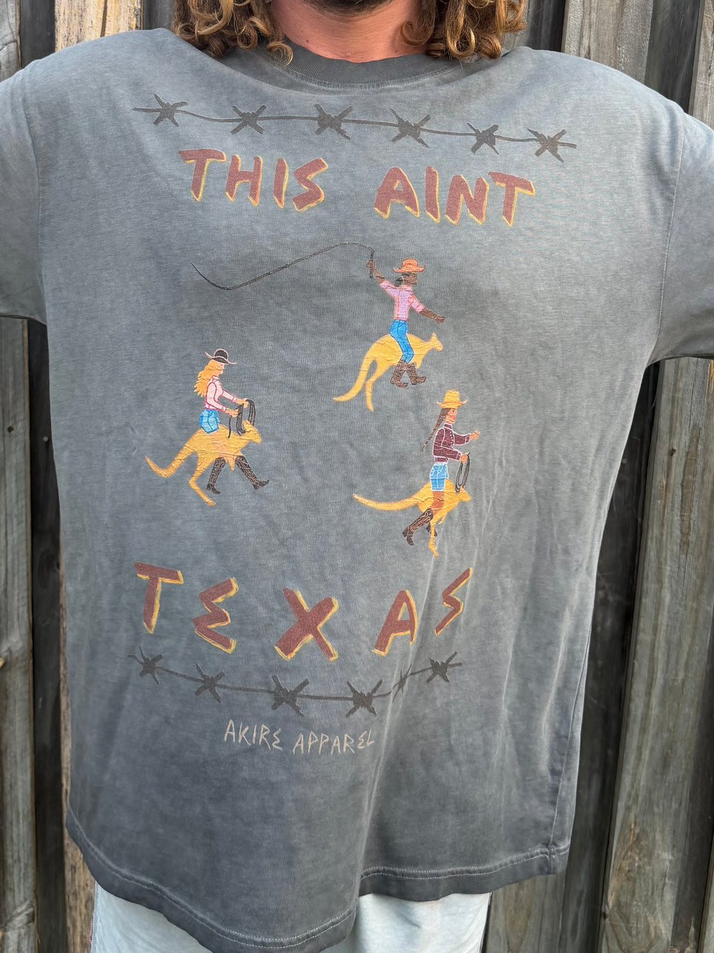 This Ain’t Texas - Reverse Dyed/Oversized