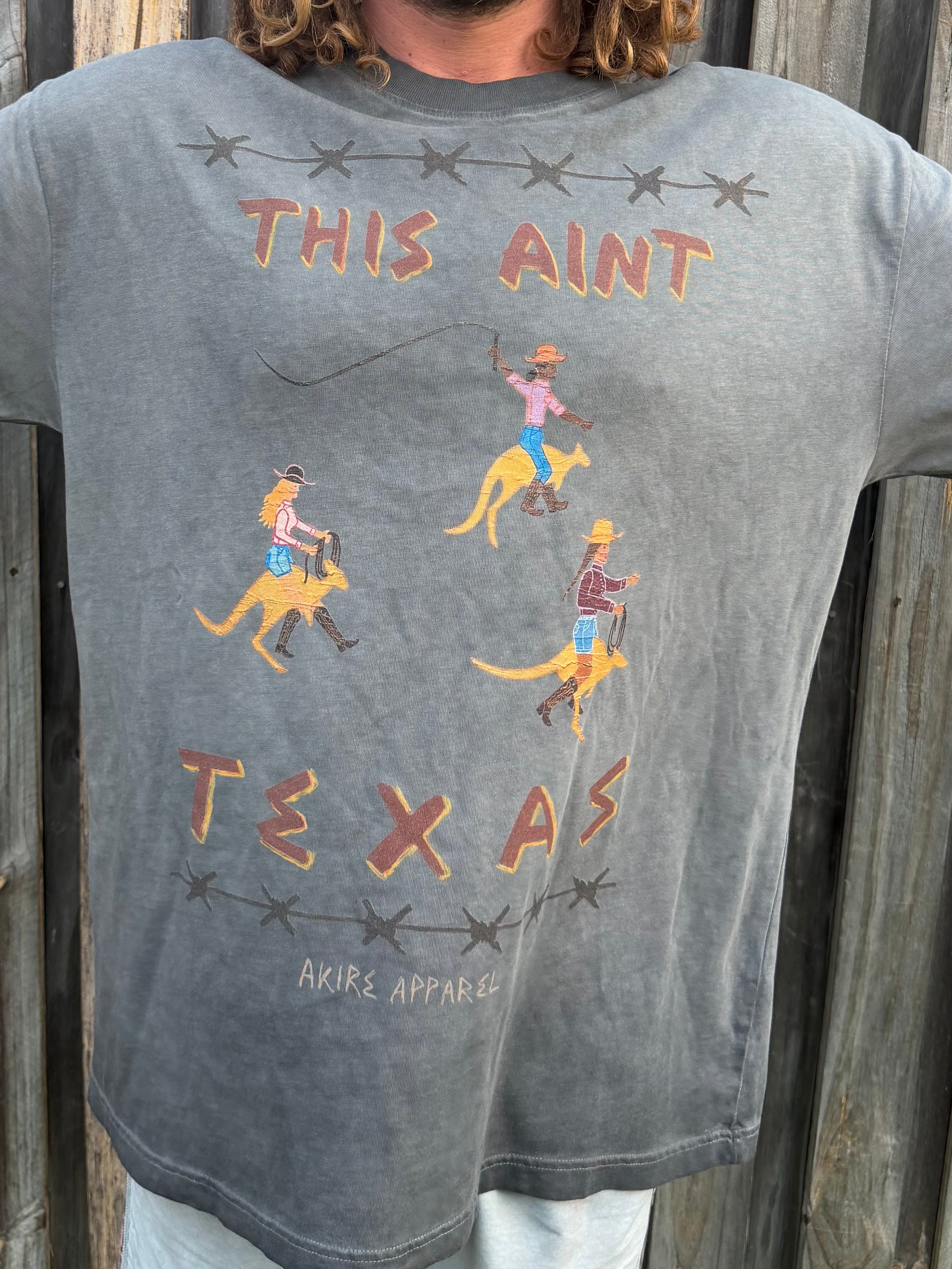 This Ain’t Texas - Reverse Dyed/Oversized