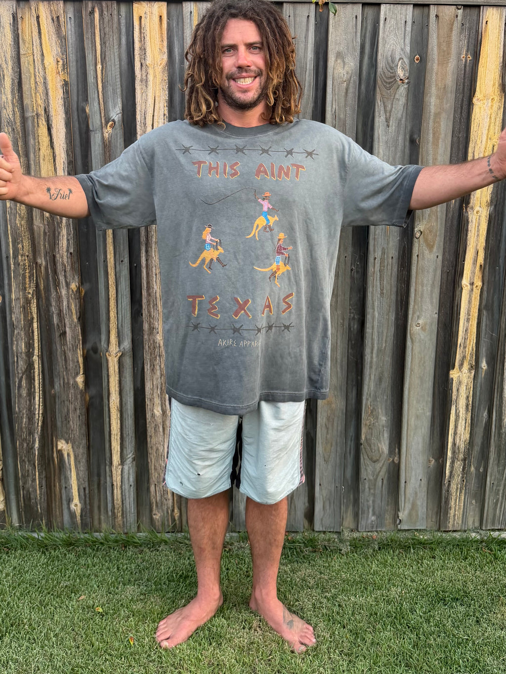 This Ain’t Texas - Reverse Dyed/Oversized