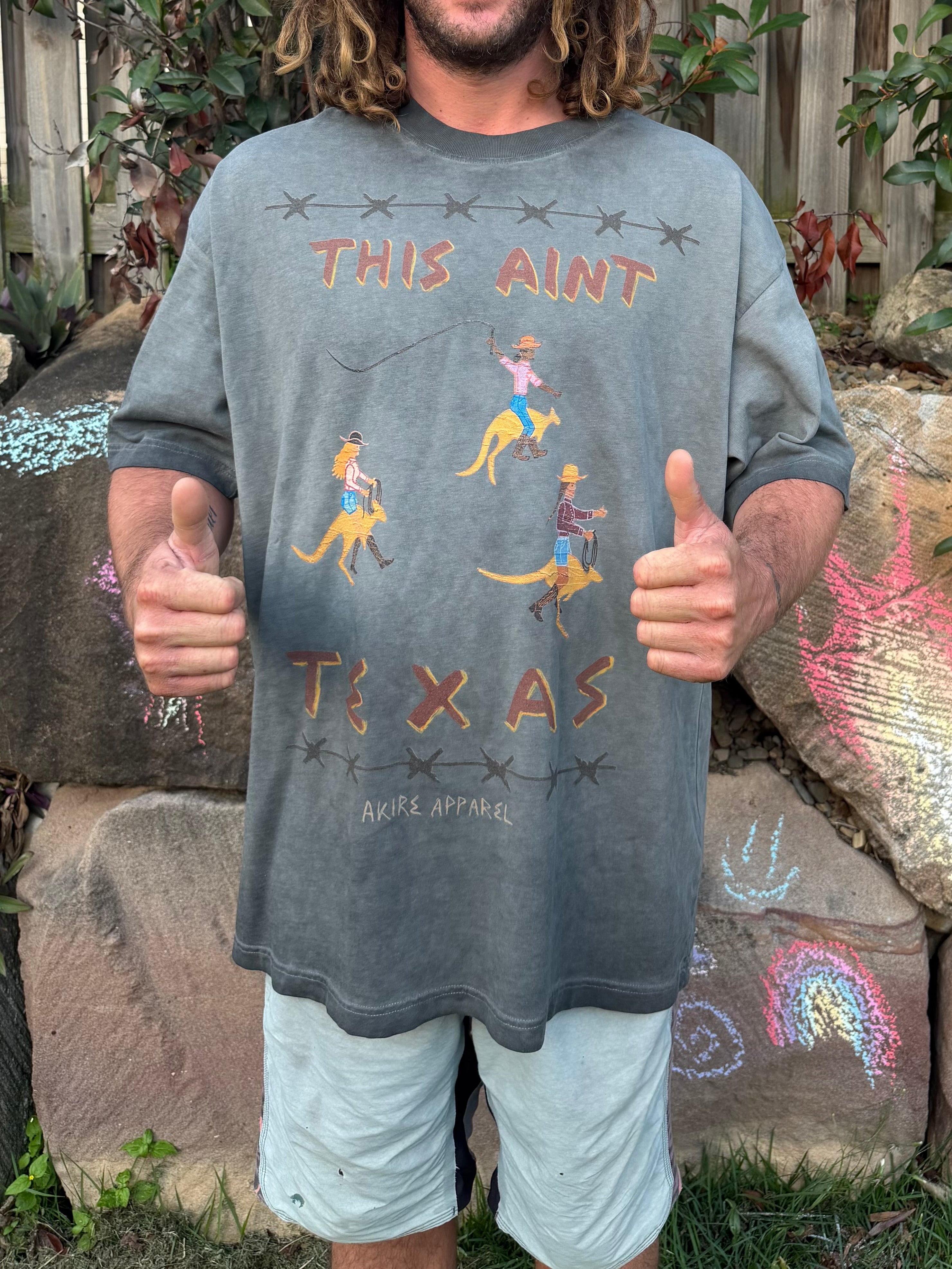 This Ain’t Texas - Reverse Dyed/Oversized