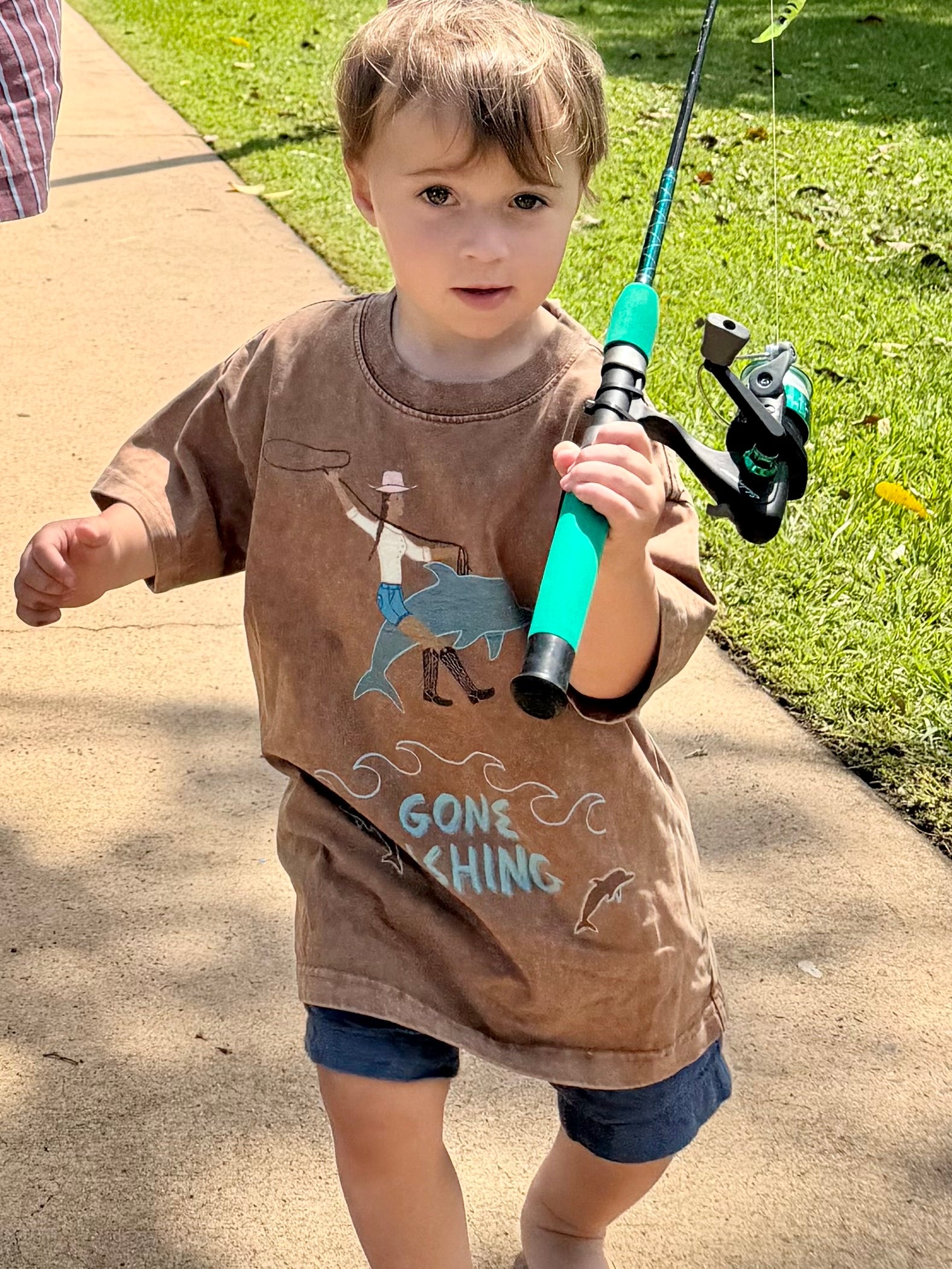 Gone Fishing KIDS Vintage Wash/Thick