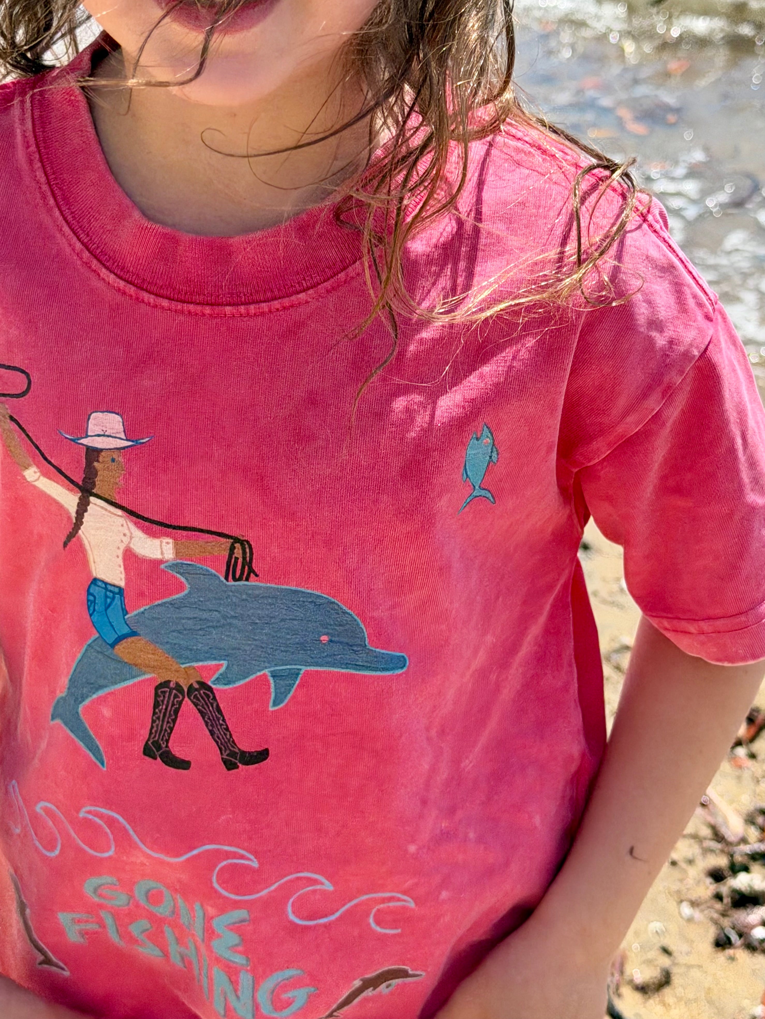 Gone Fishing KIDS Vintage Wash/Thick