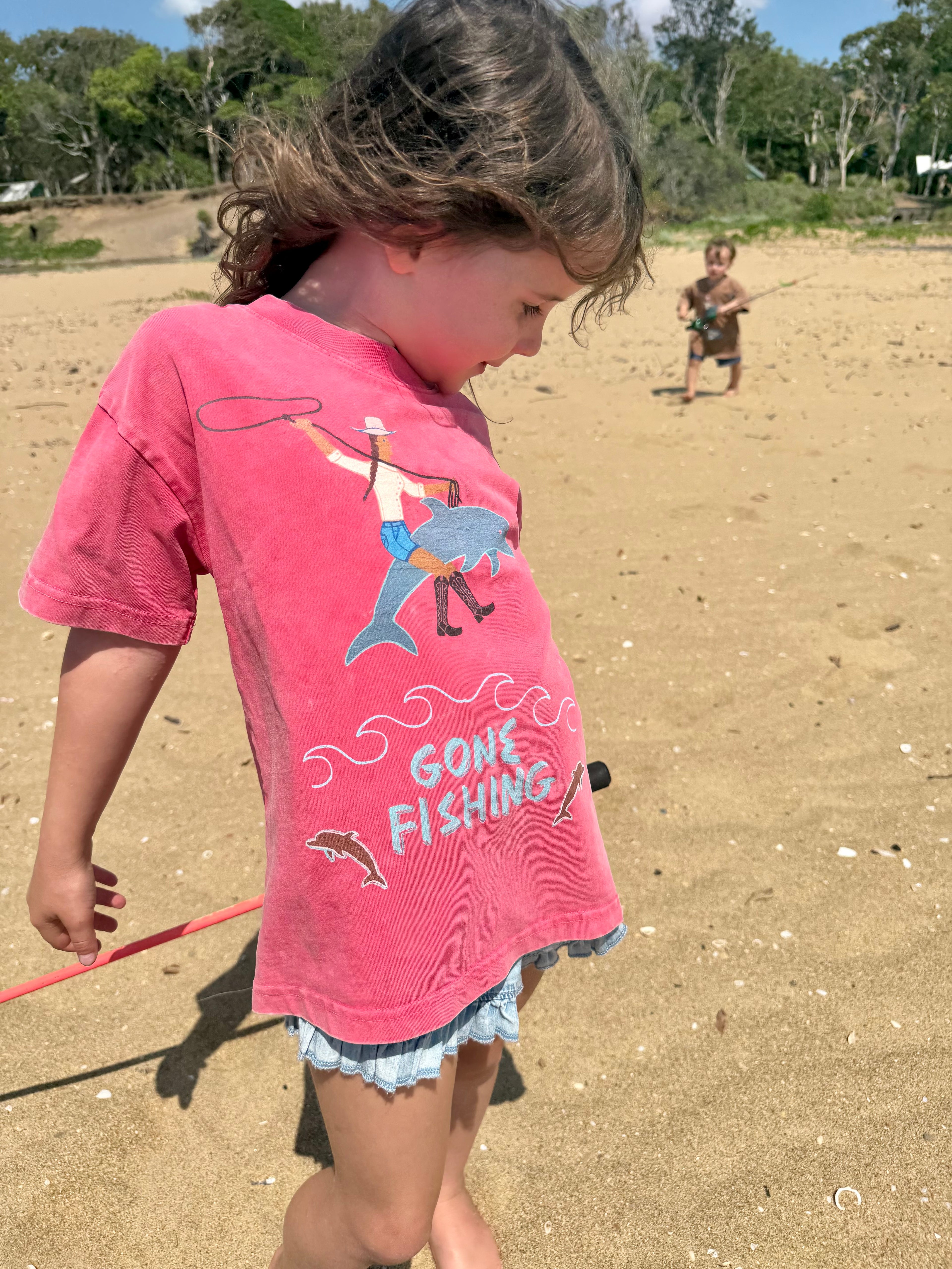 Gone Fishing KIDS Vintage Wash/Thick