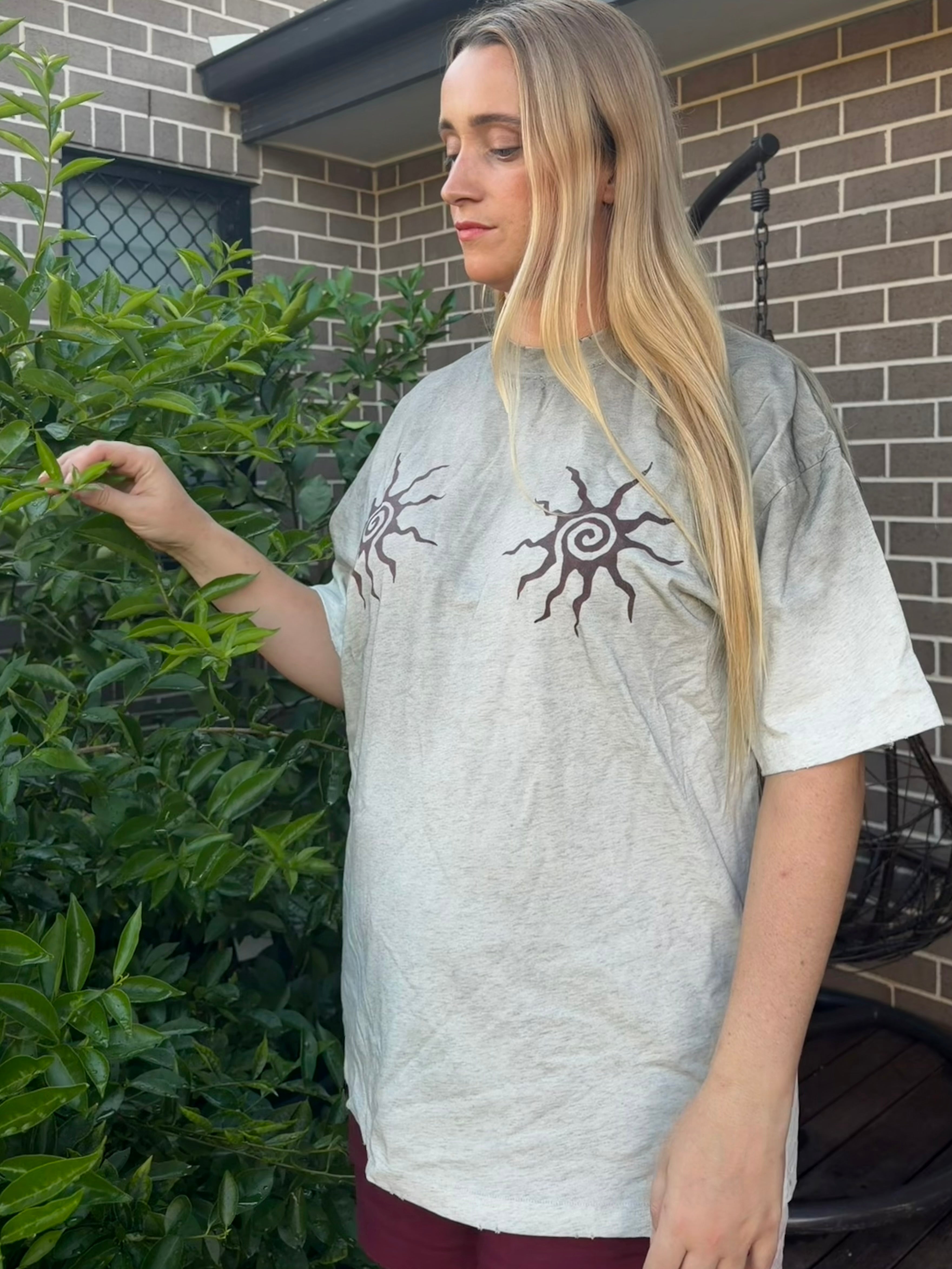 Solar Swirl - Vintage Wash/Frayed