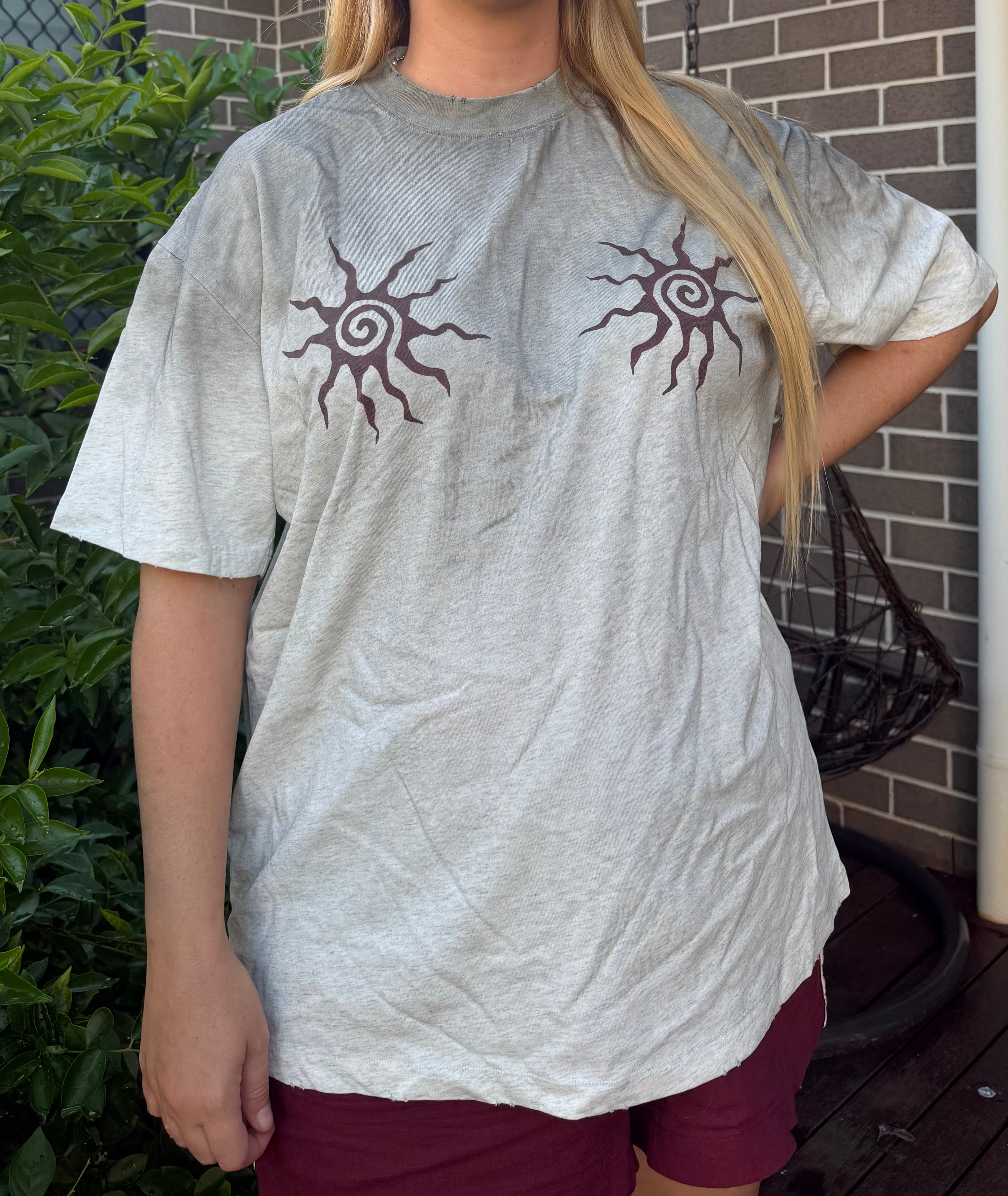 Solar Swirl - Vintage Wash/Frayed